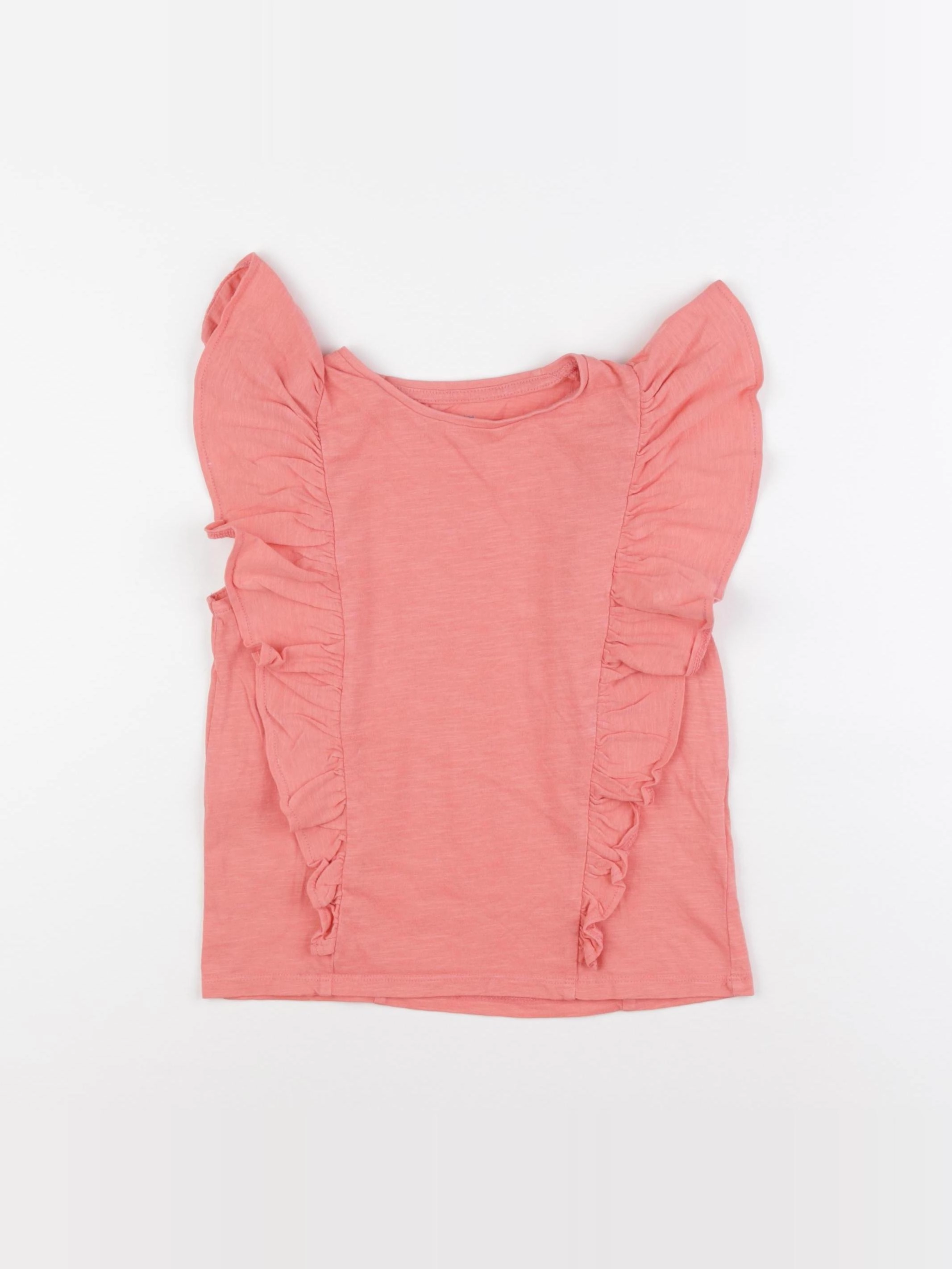Vertbaudet - tee-shirt rose - 6 ans