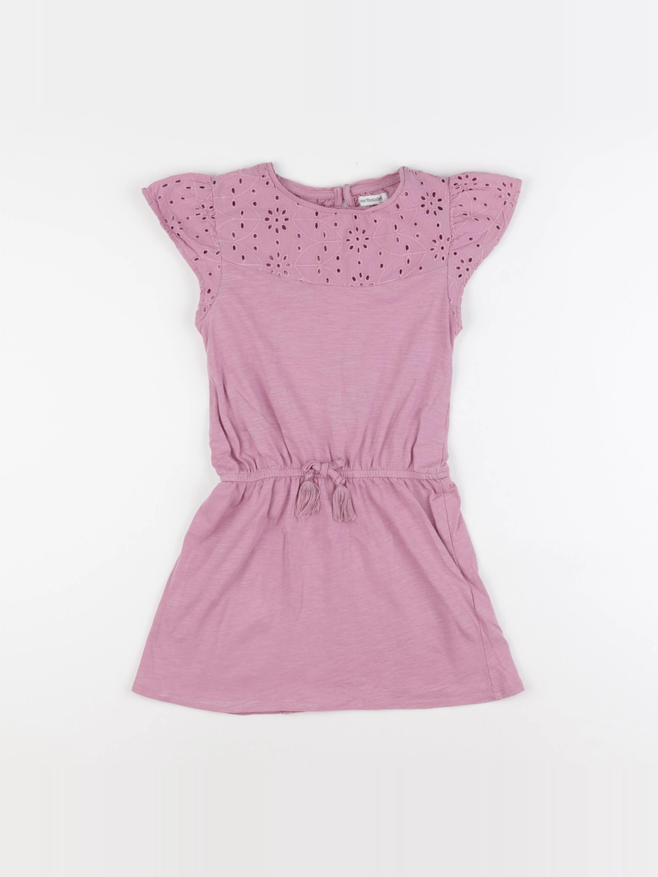 Vertbaudet - robe rose - 6 ans