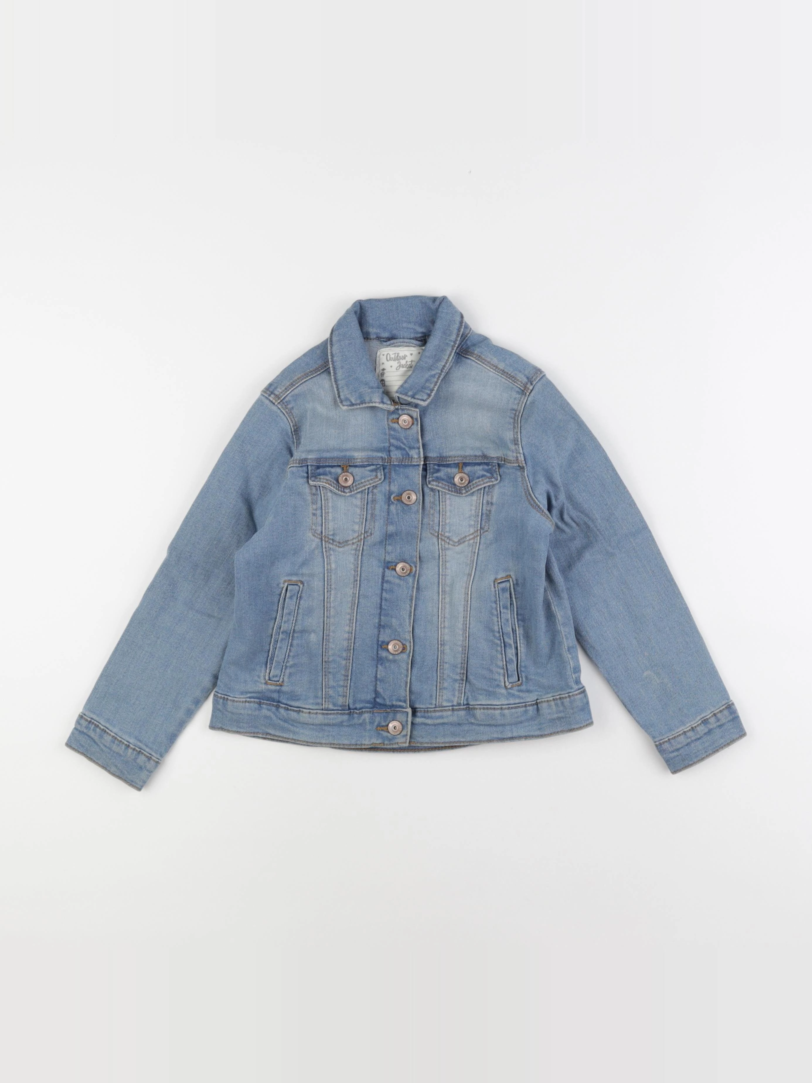 Vertbaudet - veste bleu - 6 ans