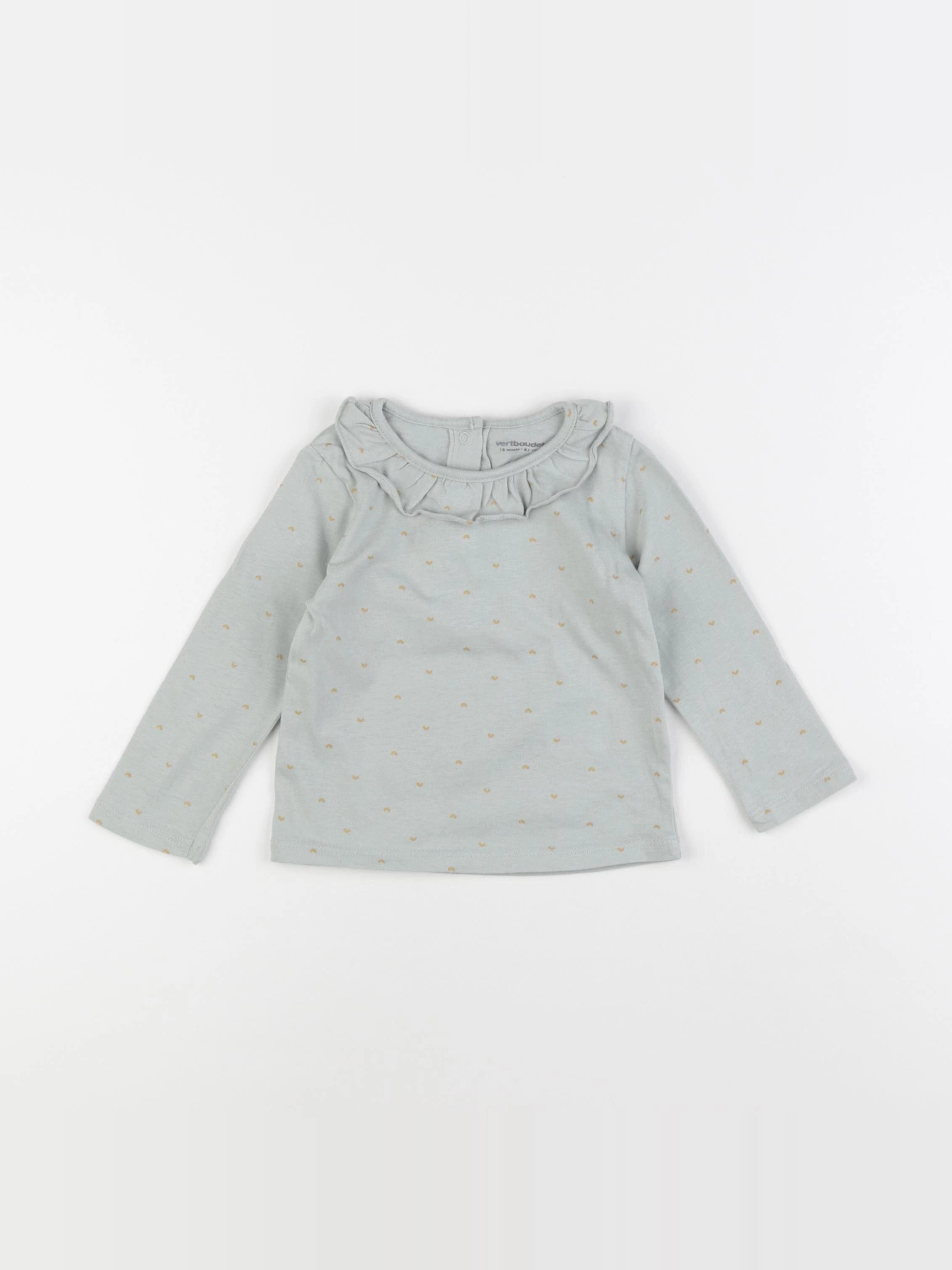 Vertbaudet - tee-shirt vert - 18 mois