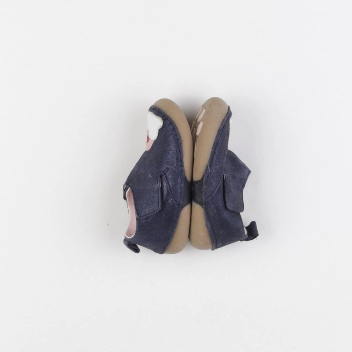 Vertbaudet - chaussons bleu - pointure 19
