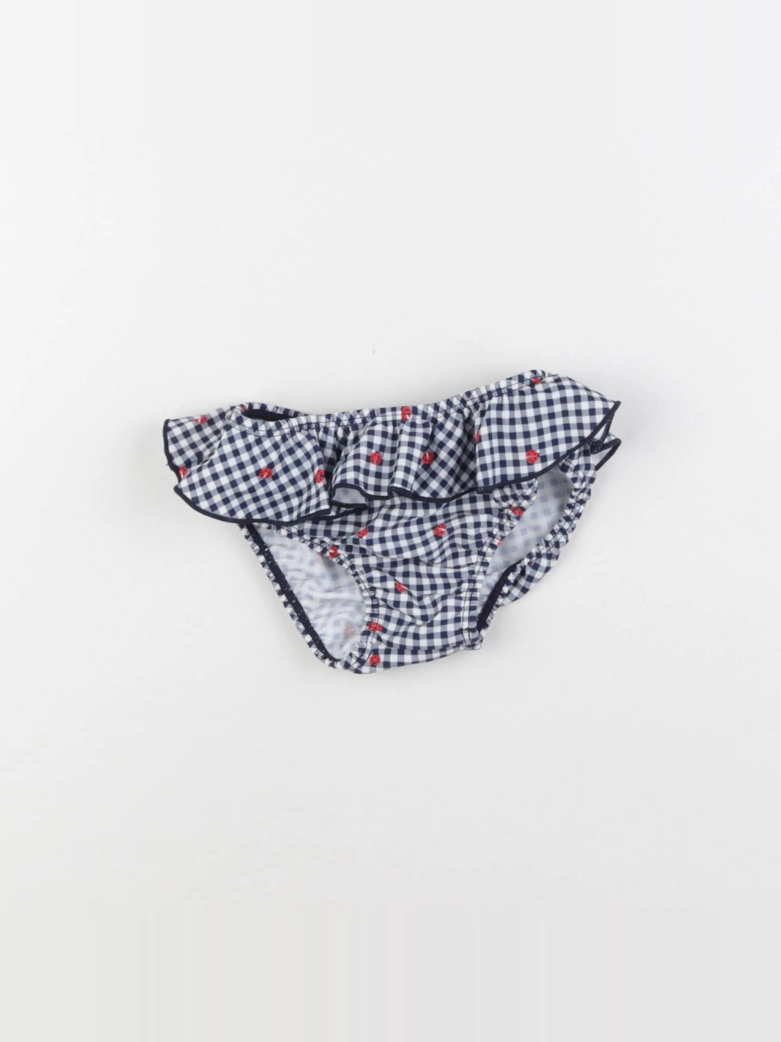Vertbaudet - maillot de bain blanc, bleu - 36 mois