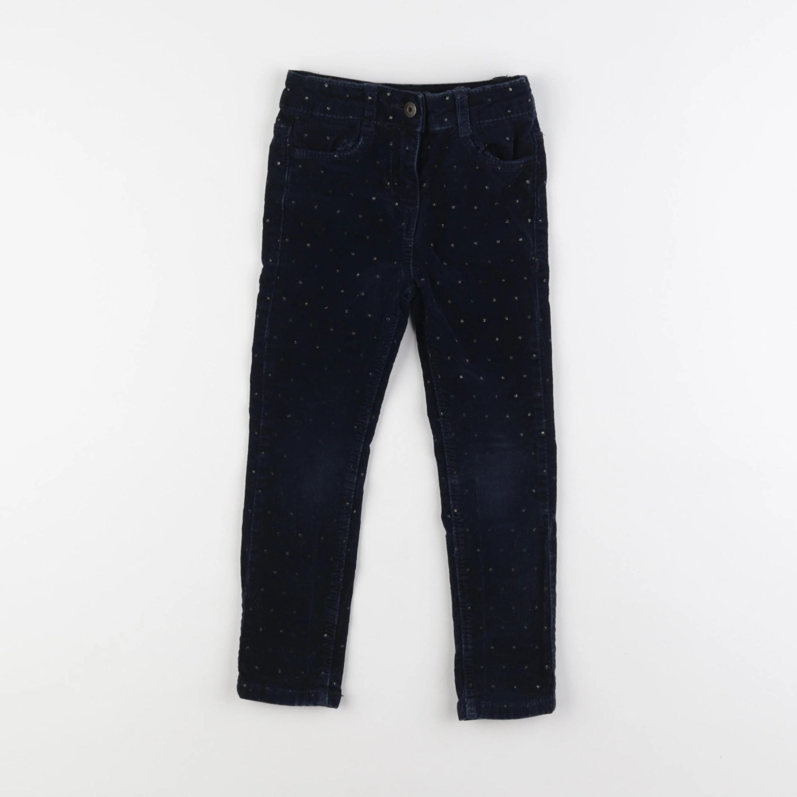 Vertbaudet - pantalon bleu - 4 ans