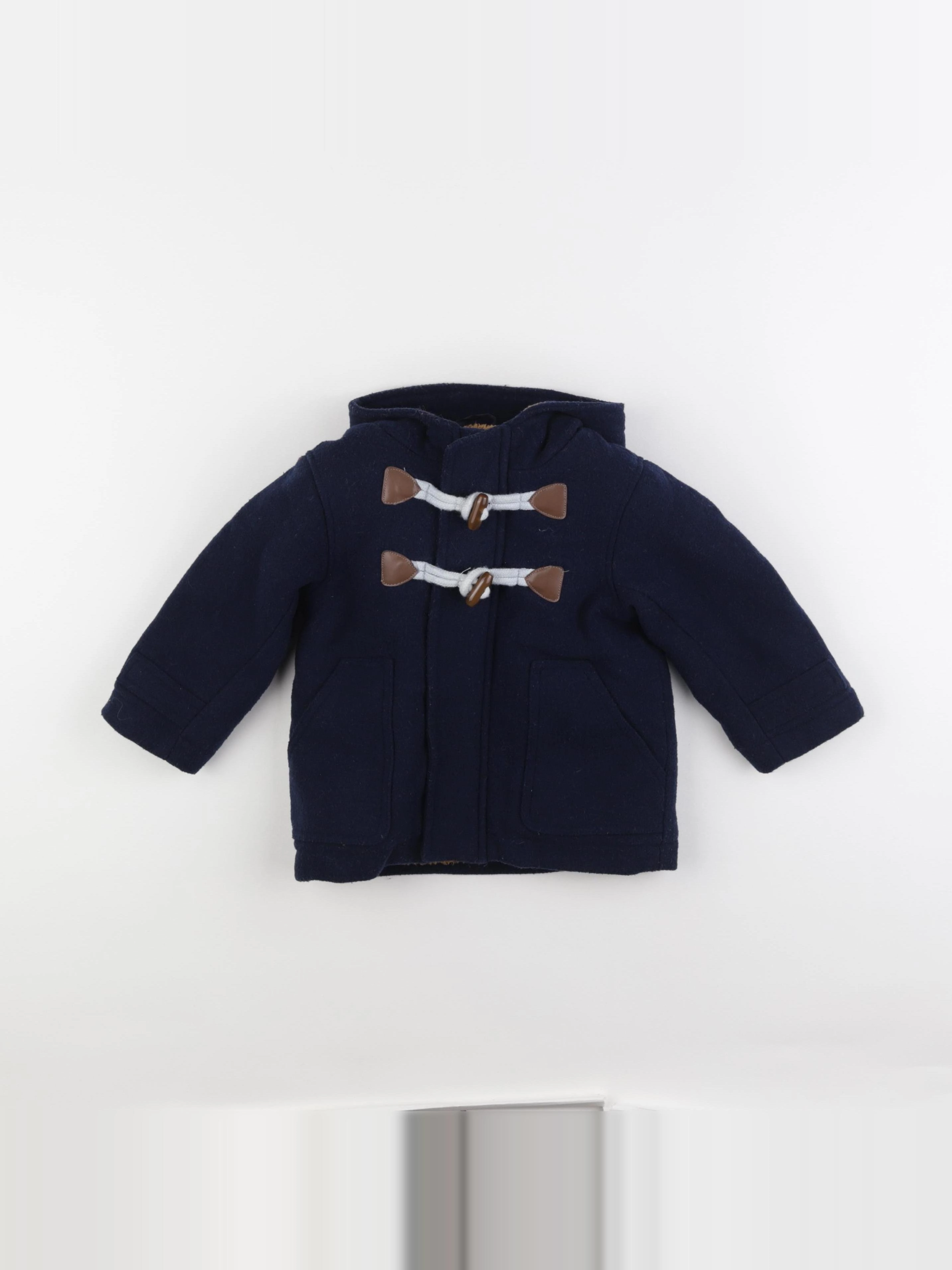 Vertbaudet - manteau bleu - 18 mois
