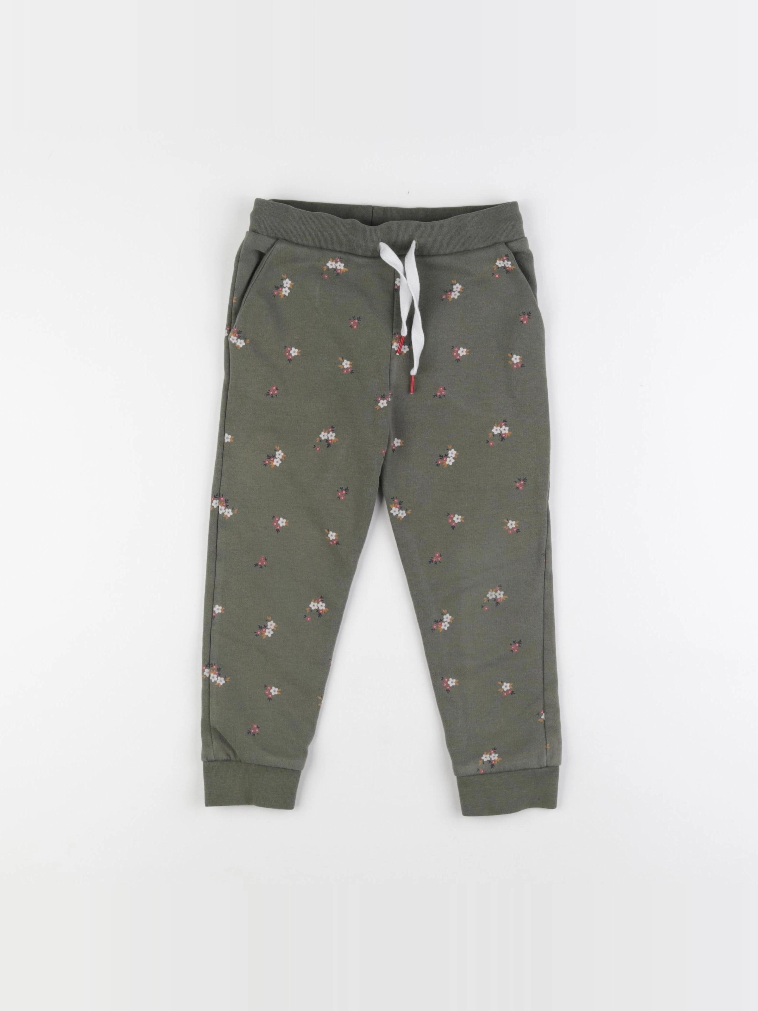 Vertbaudet - pantalon vert - 4 ans