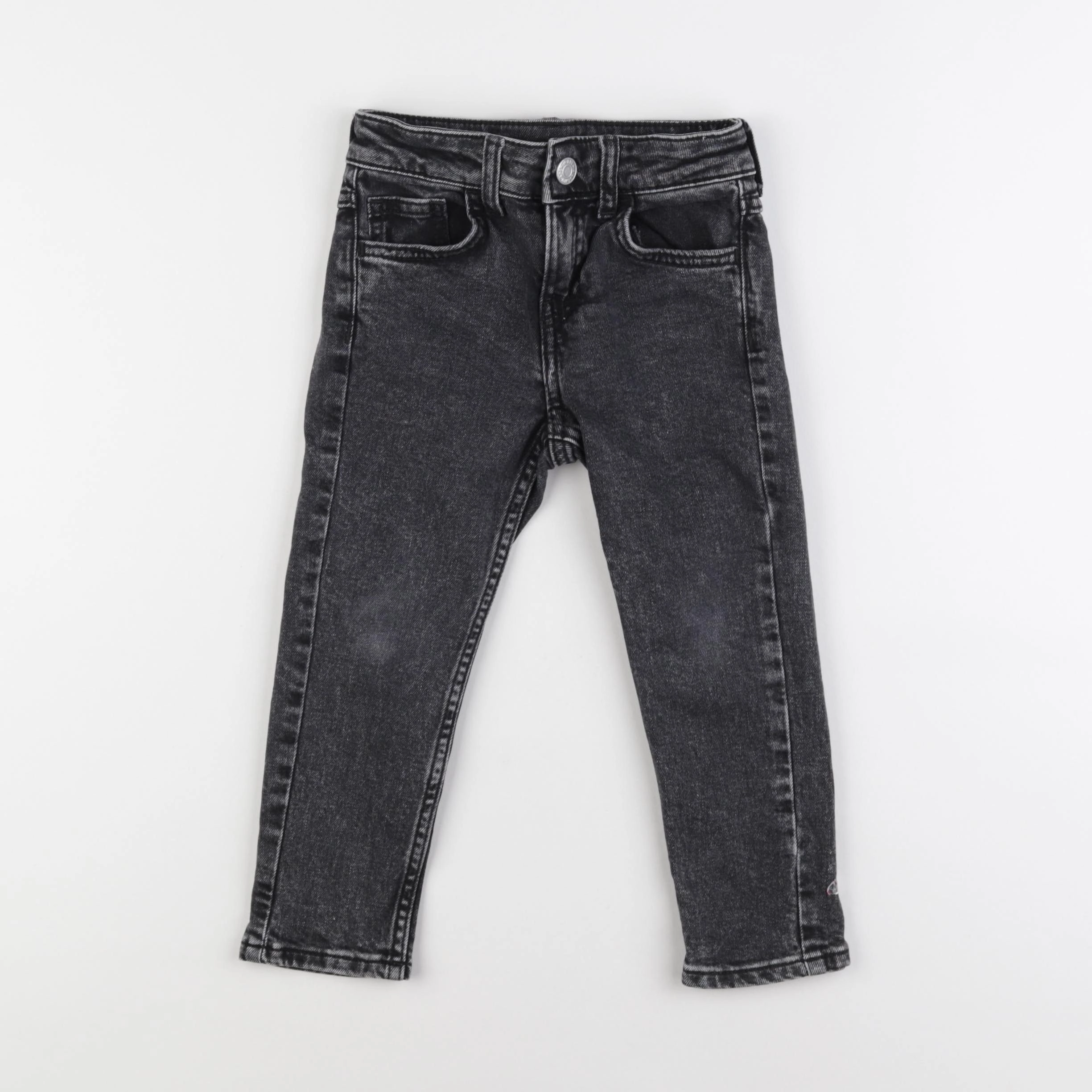 H&M - jean gris - 2/3 ans