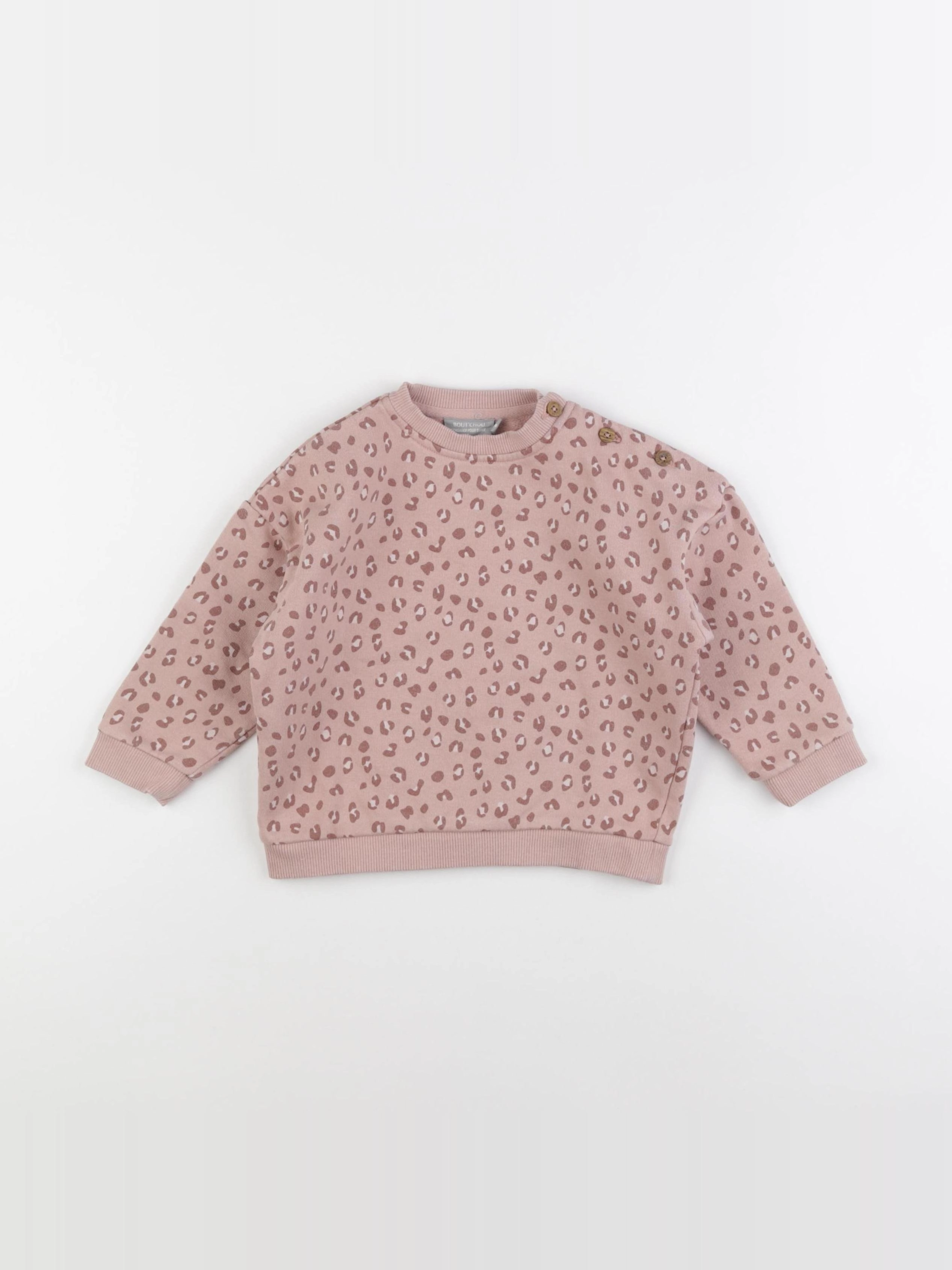 Boutchou - sweat rose - 36 mois