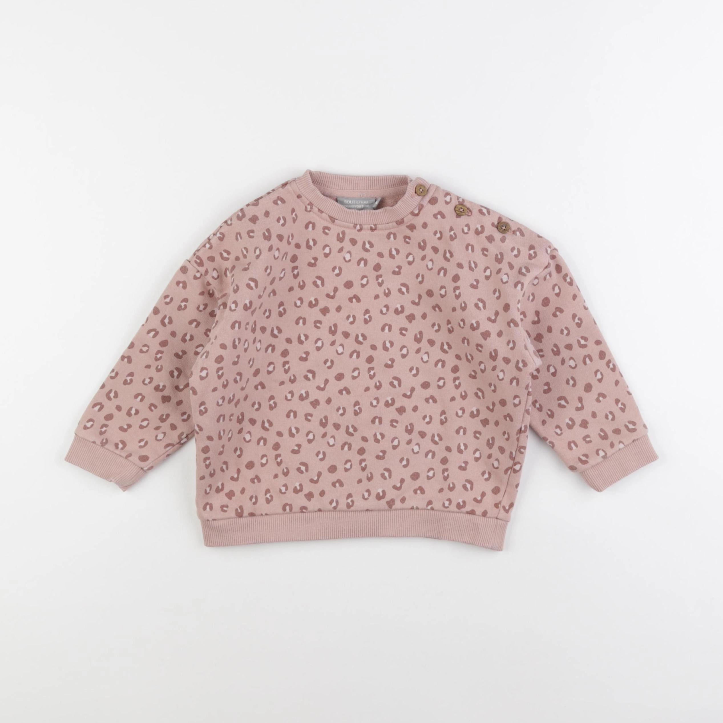 Boutchou - sweat rose - 36 mois