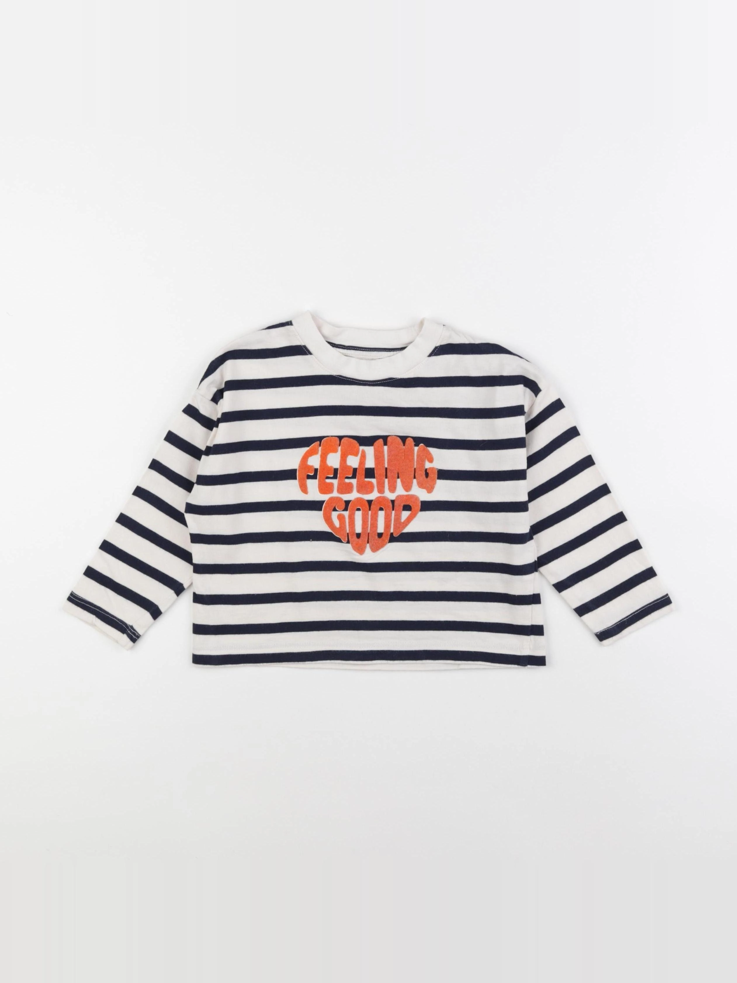 Monoprix - tee-shirt beige - 3 ans