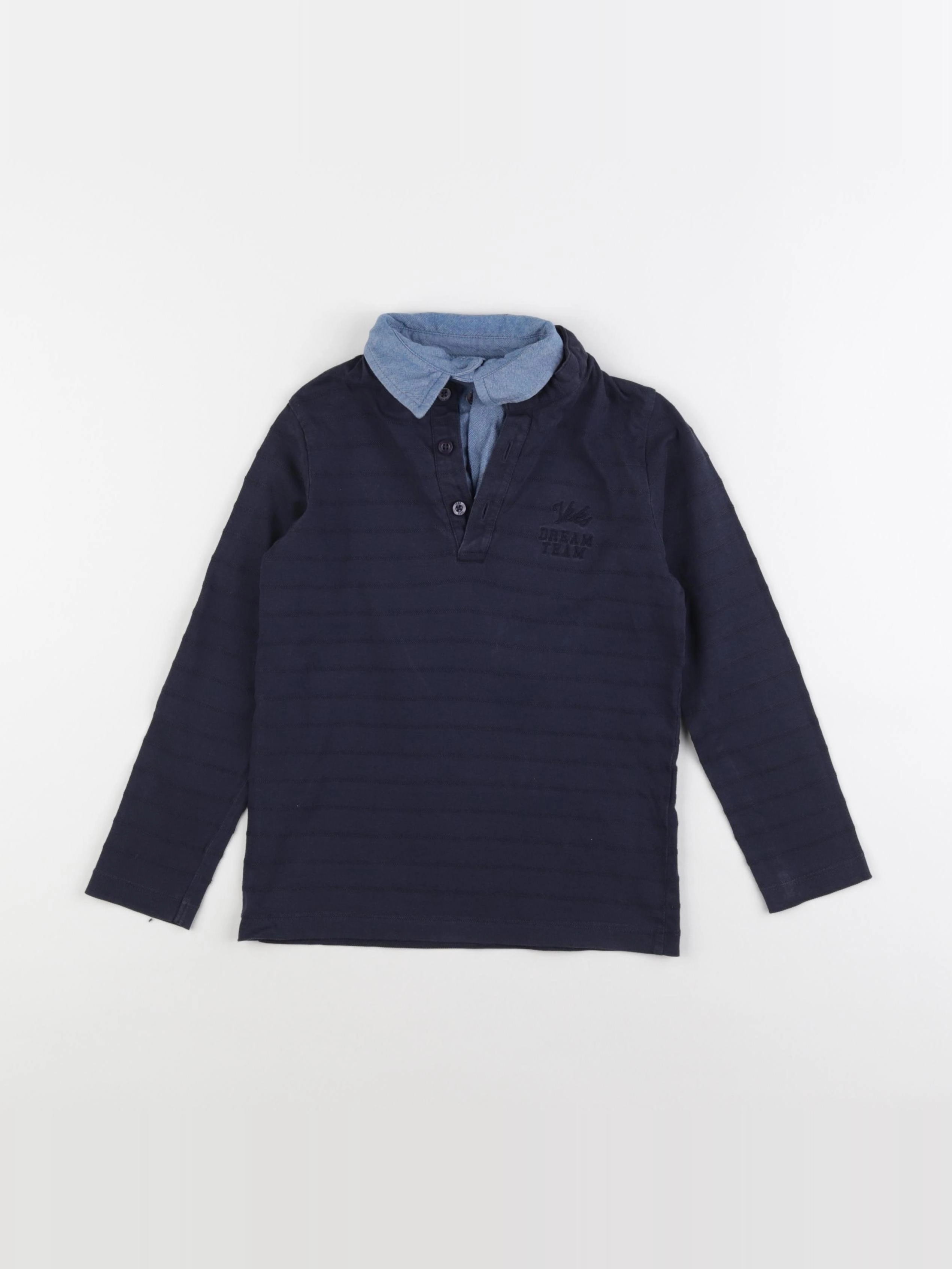 IKKS - tee-shirt bleu - 5 ans