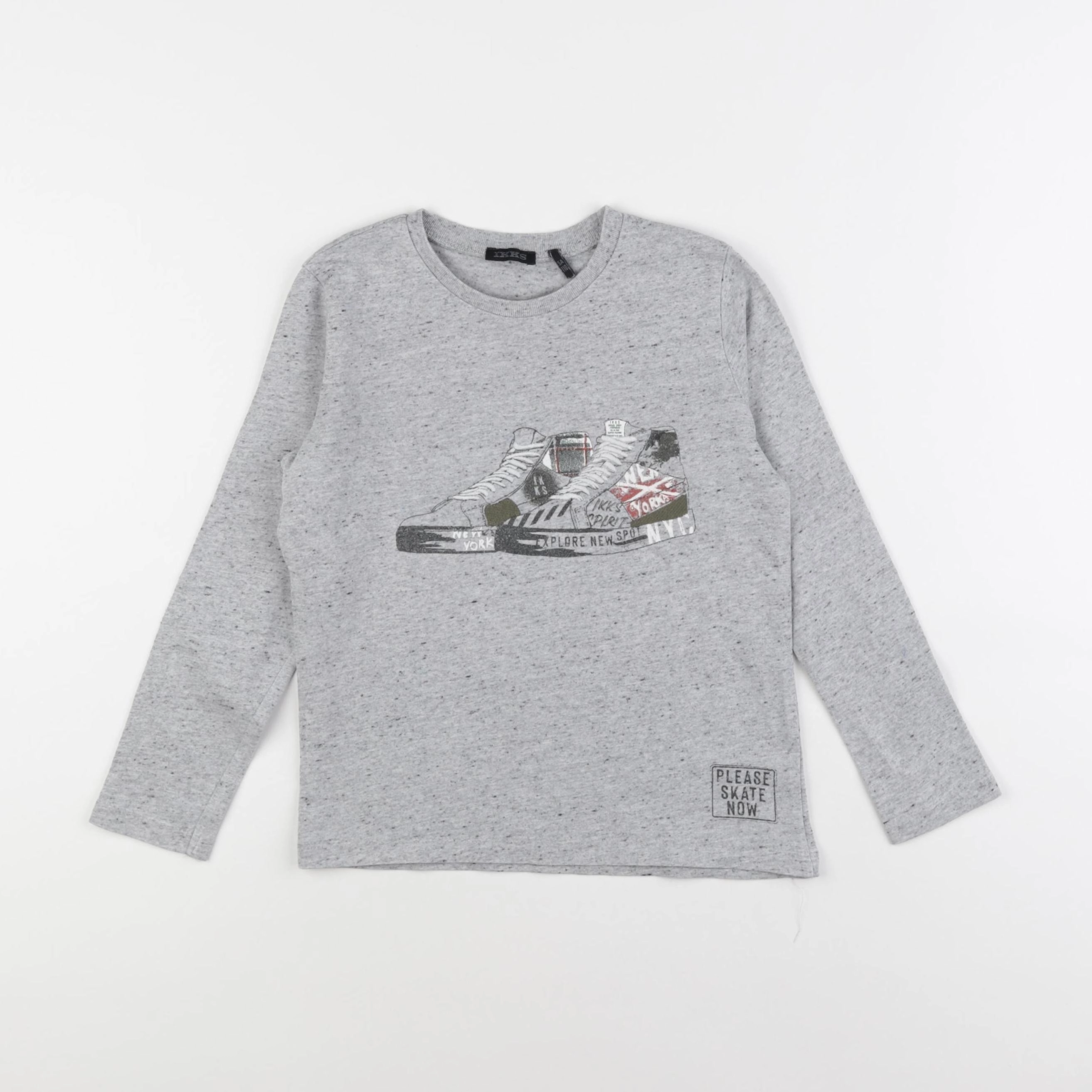IKKS - tee-shirt gris - 4 ans