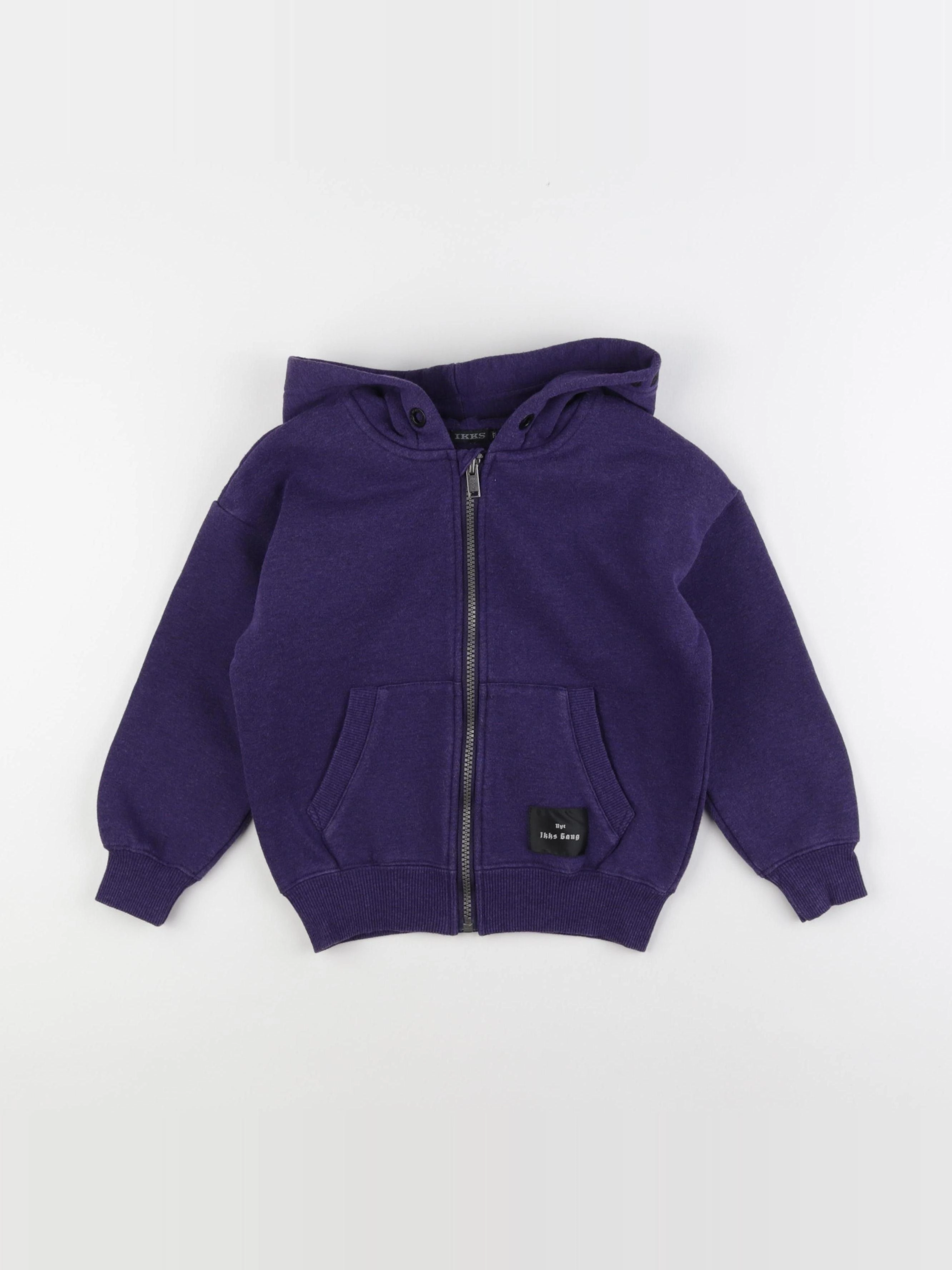 IKKS - sweat violet - 6 ans