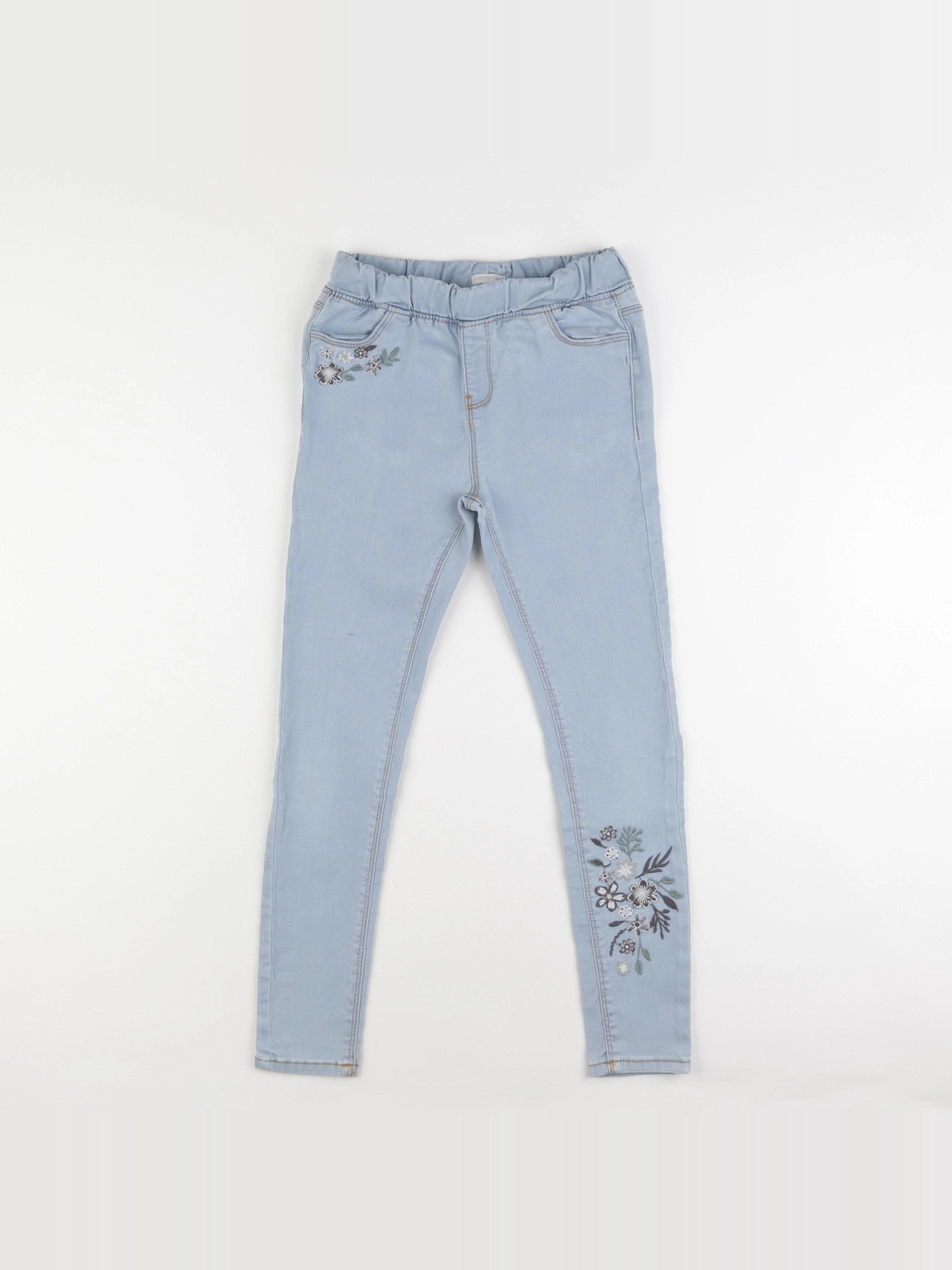 Vertbaudet - jegging bleu - 10 ans