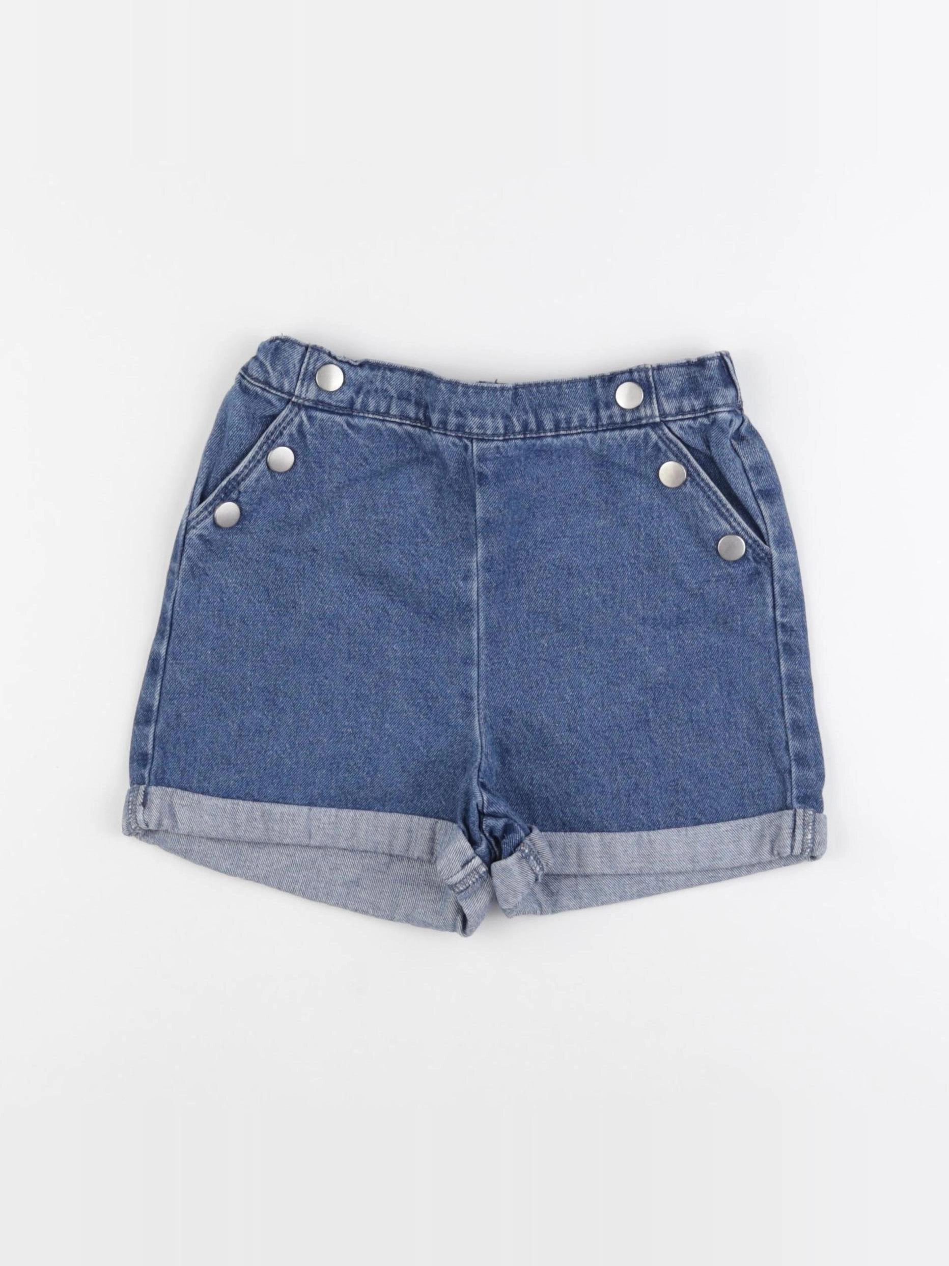Vertbaudet - short bleu - 9 ans