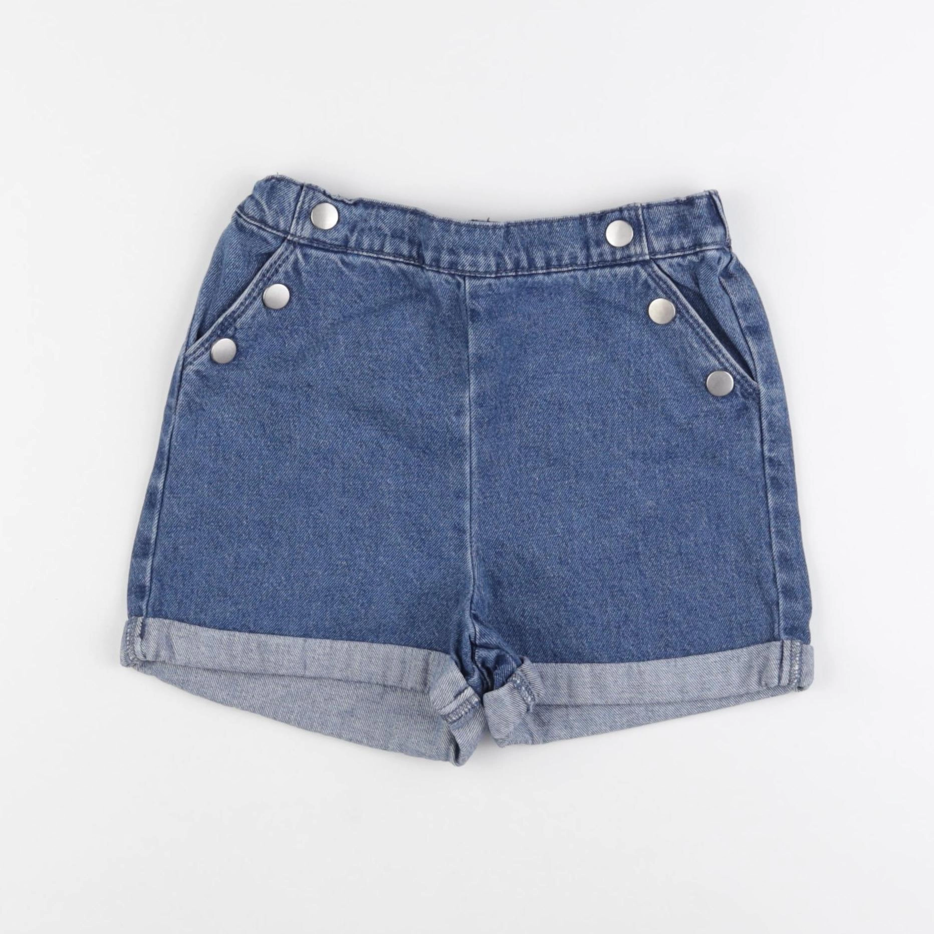 Vertbaudet - short bleu - 9 ans