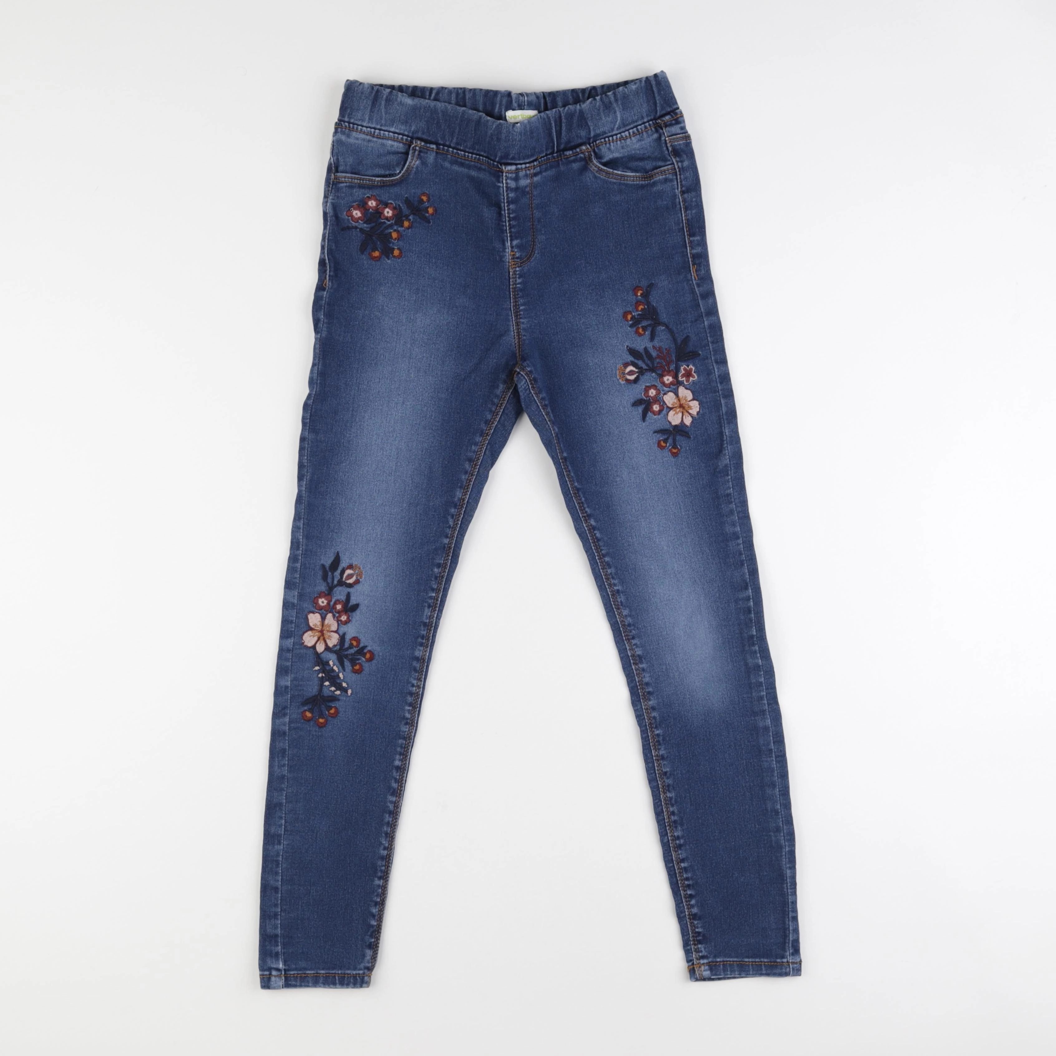 Vertbaudet - jegging bleu - 10 ans
