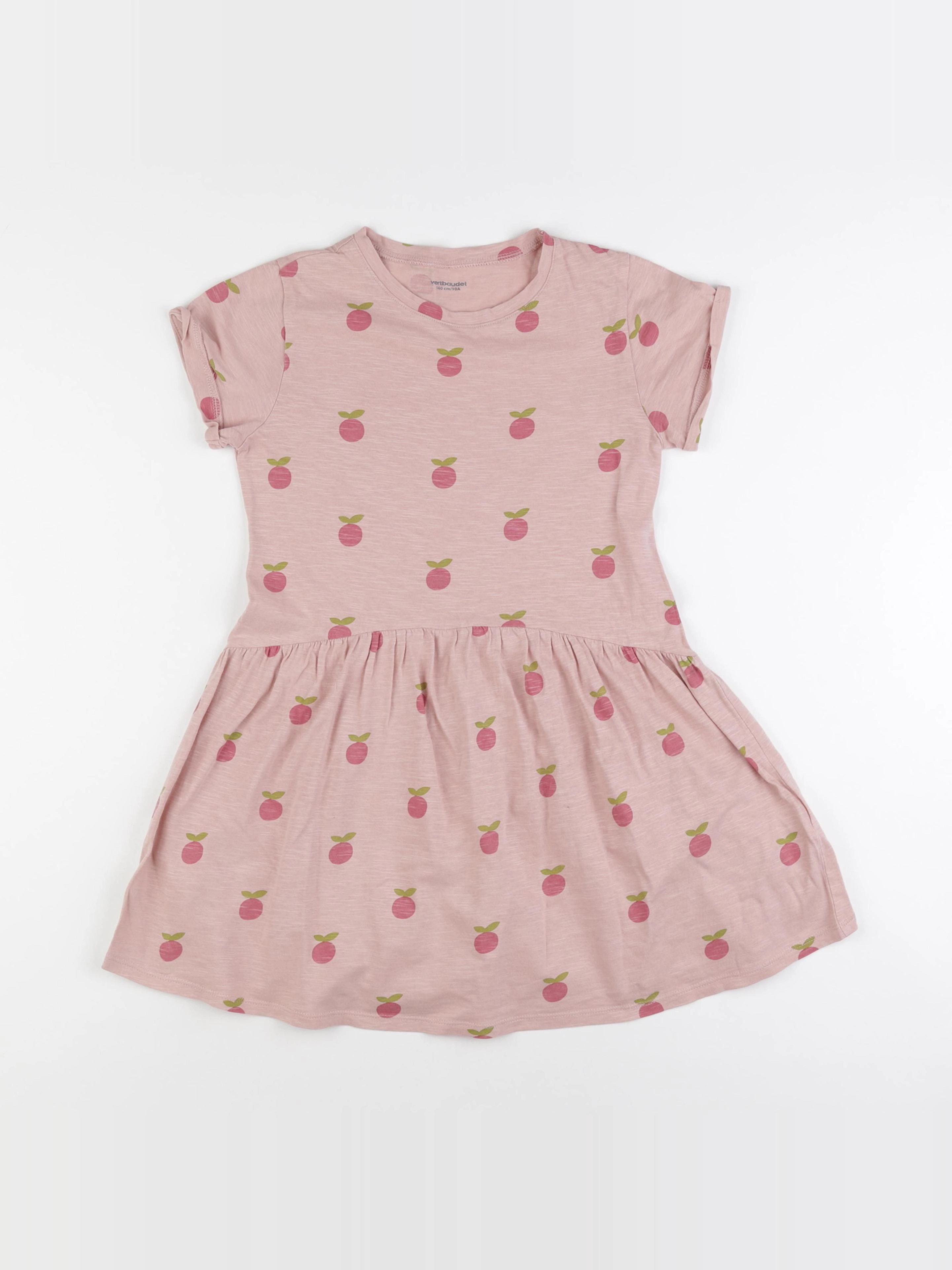 Vertbaudet - robe rose - 10 ans