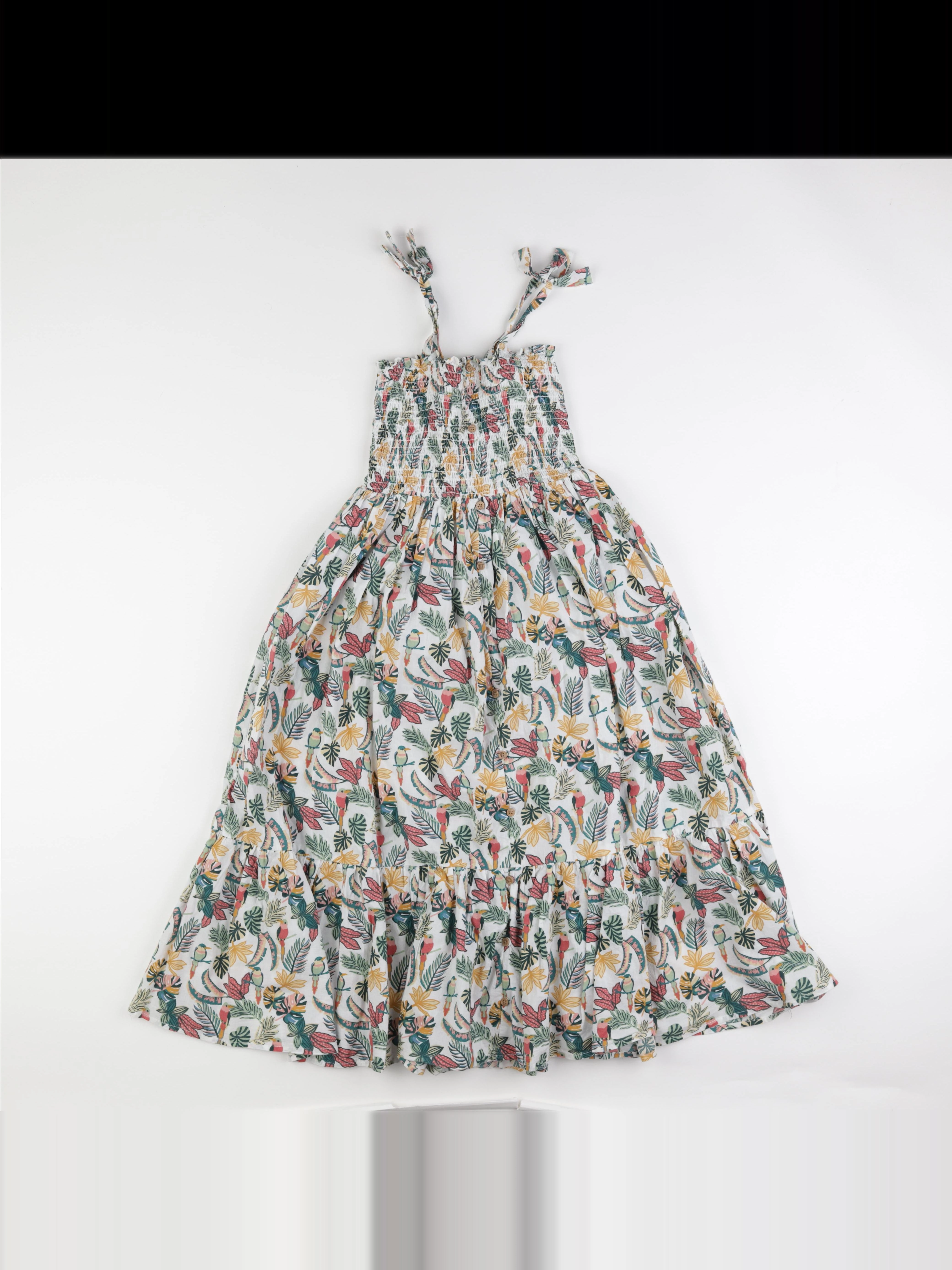 Vertbaudet - robe multicolore - 9 ans