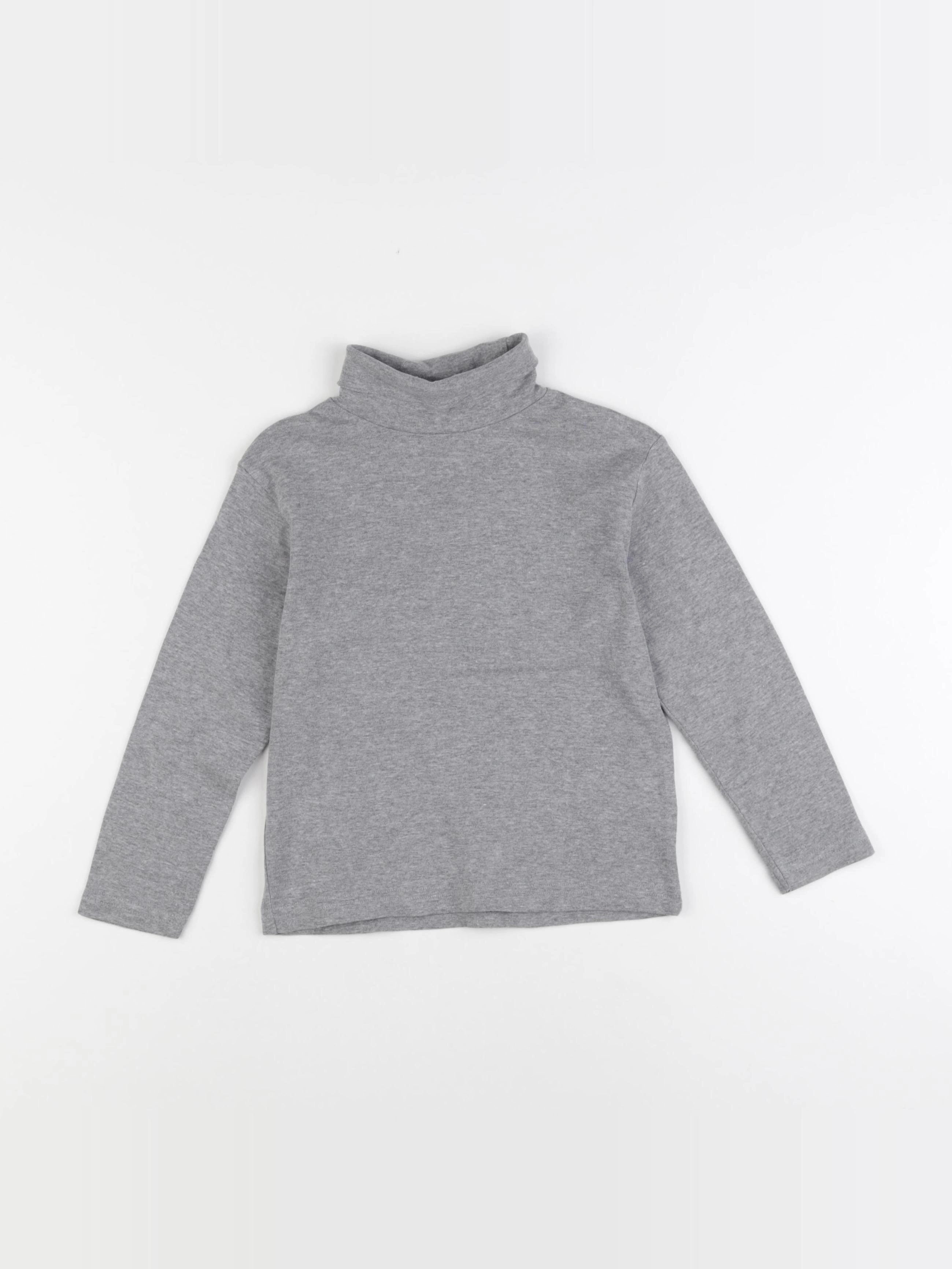 Vertbaudet - sous-pull gris - 5 ans