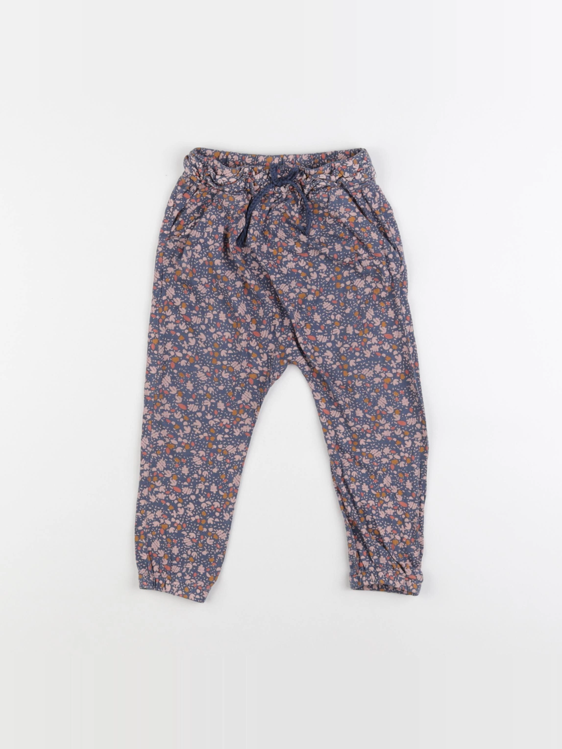 Vertbaudet - pantalon multicolore - 24 mois