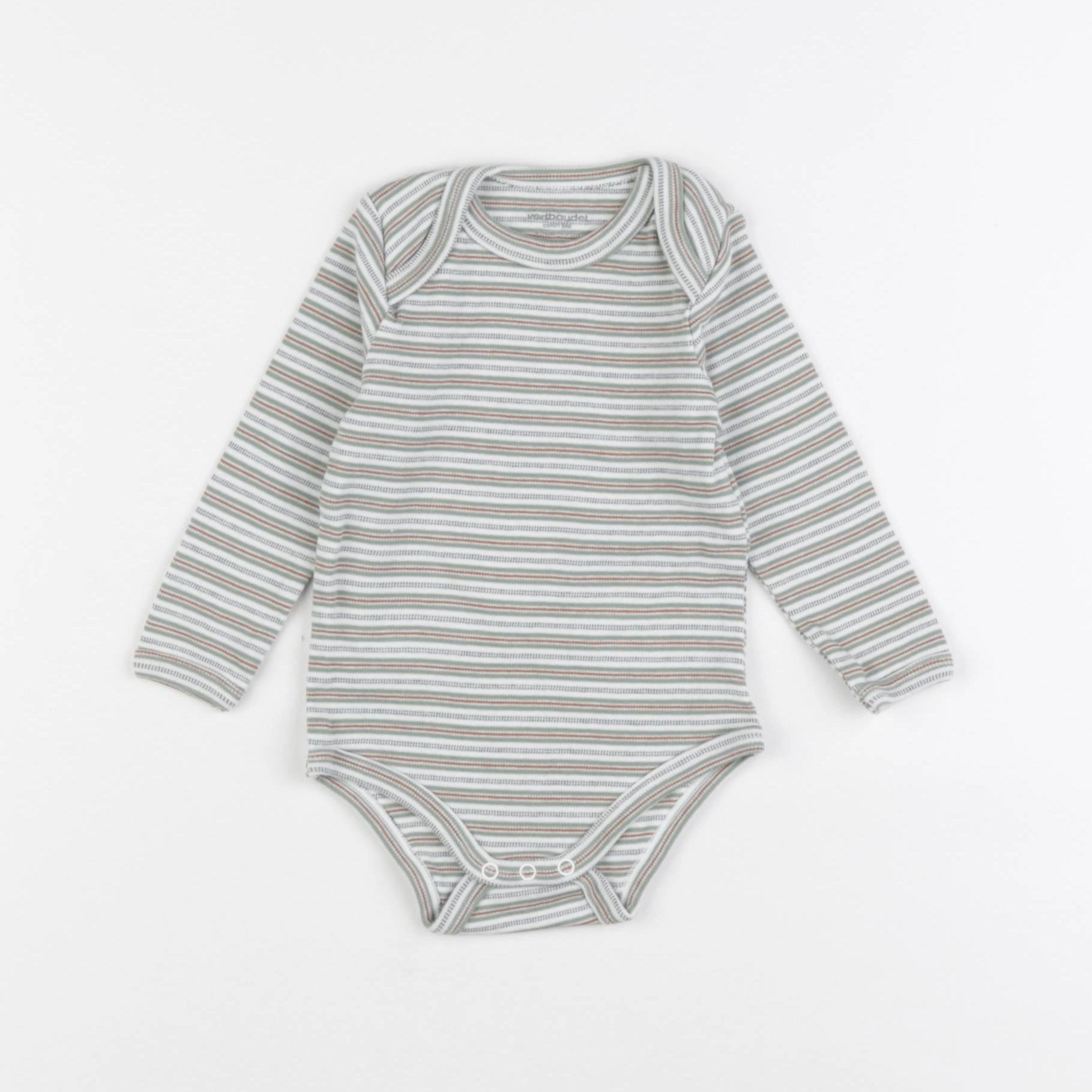 Vertbaudet - body multicolore - 9 mois