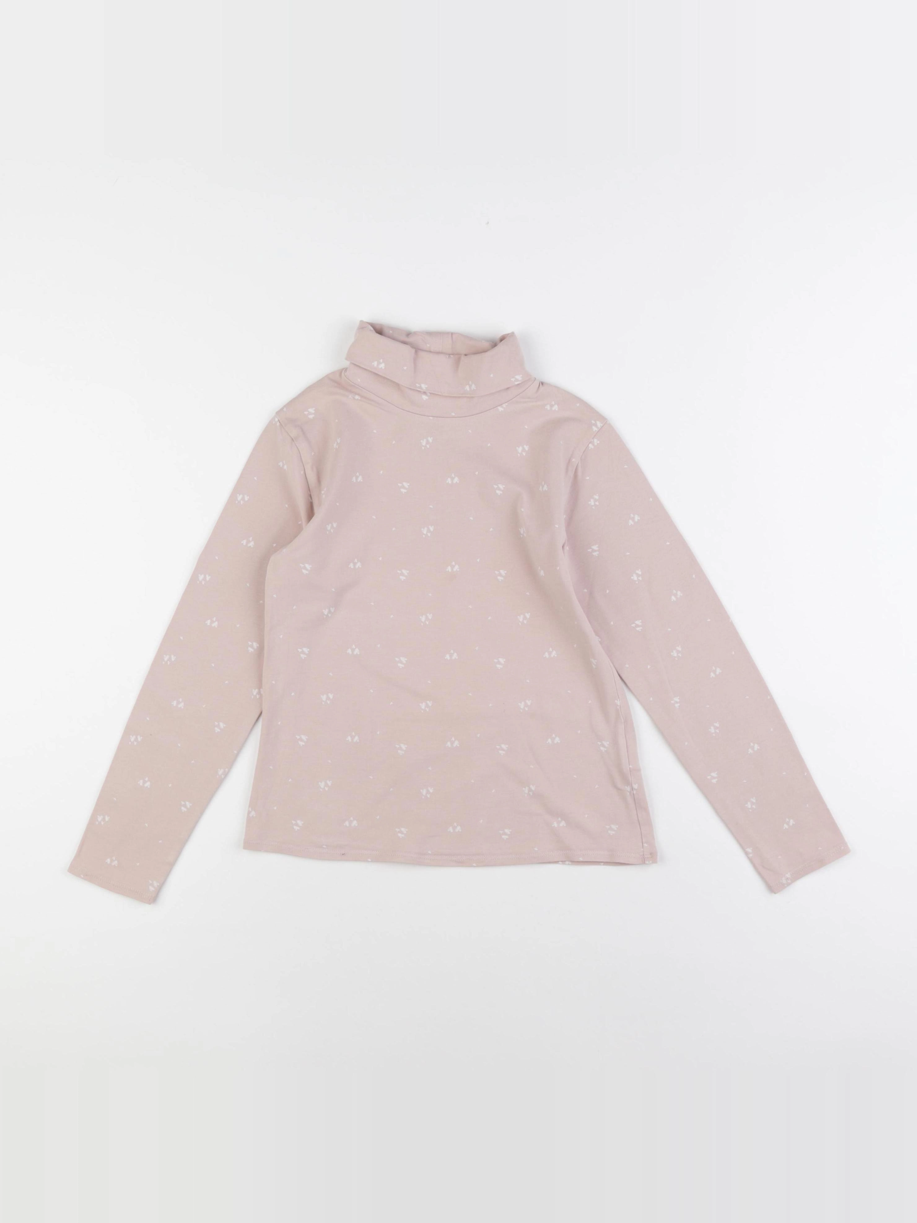 Vertbaudet - sous-pull rose - 6 ans