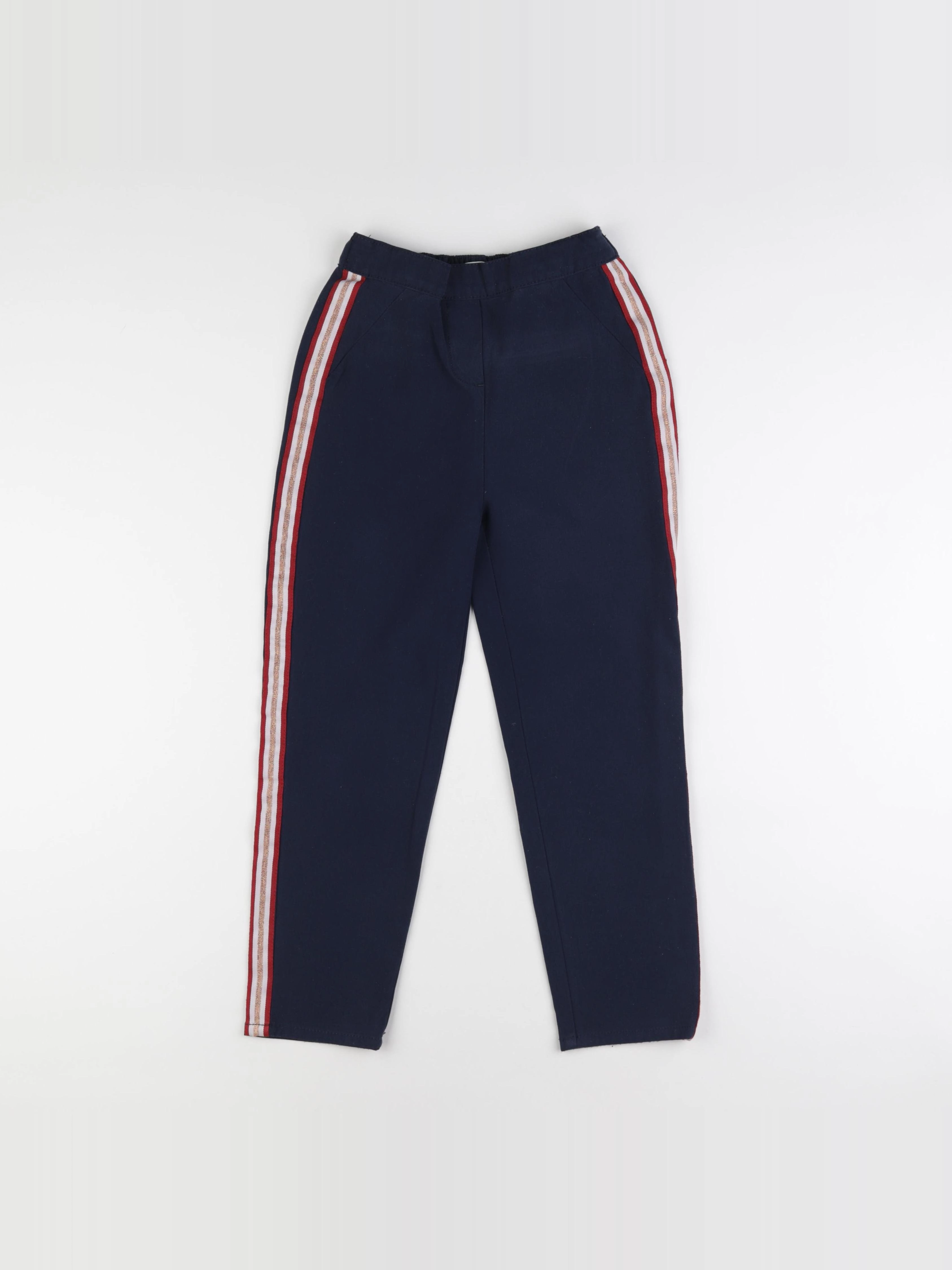 Vertbaudet - pantalon bleu - 9 ans