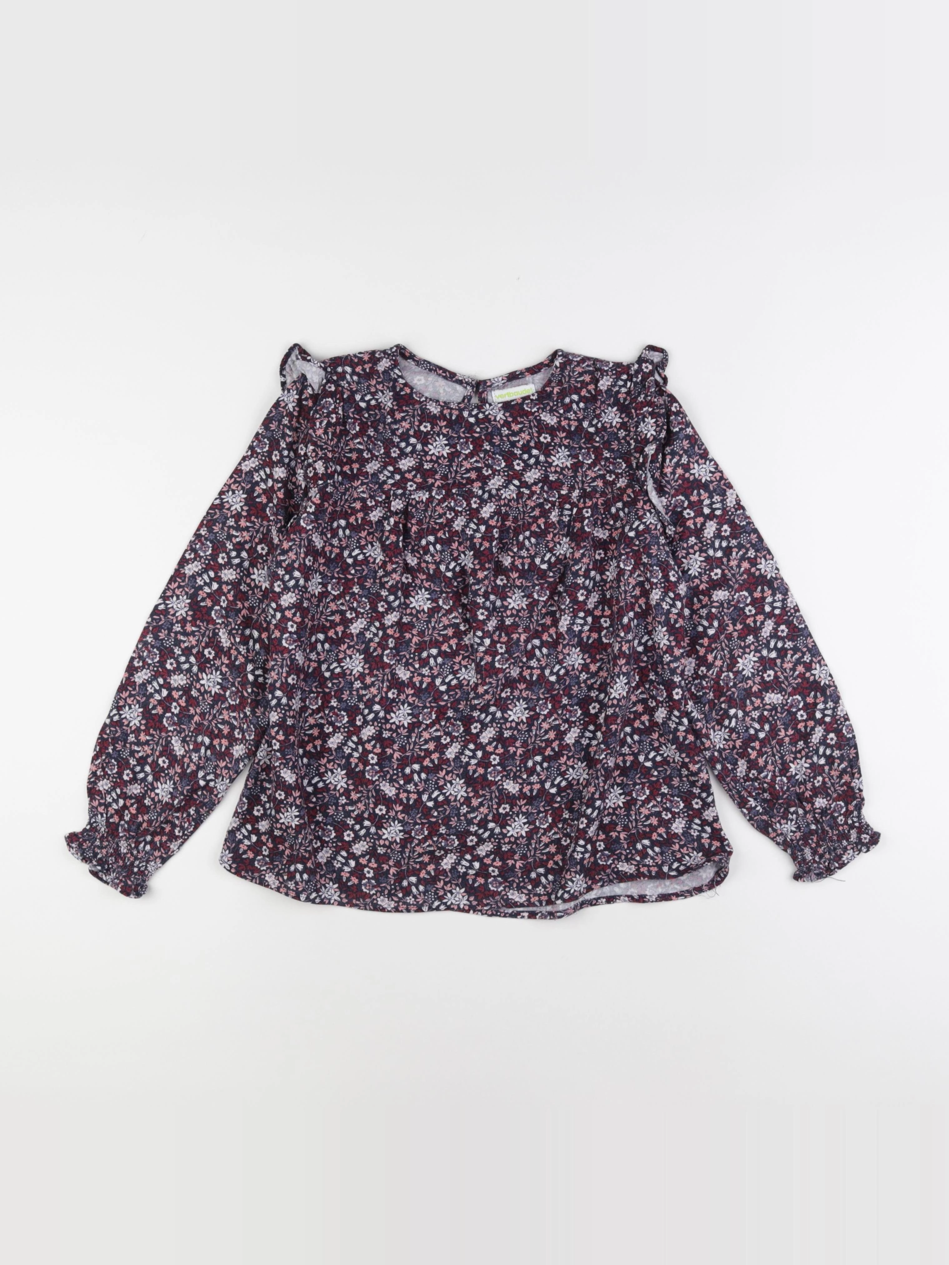 Vertbaudet - blouse multicolore - 9 ans