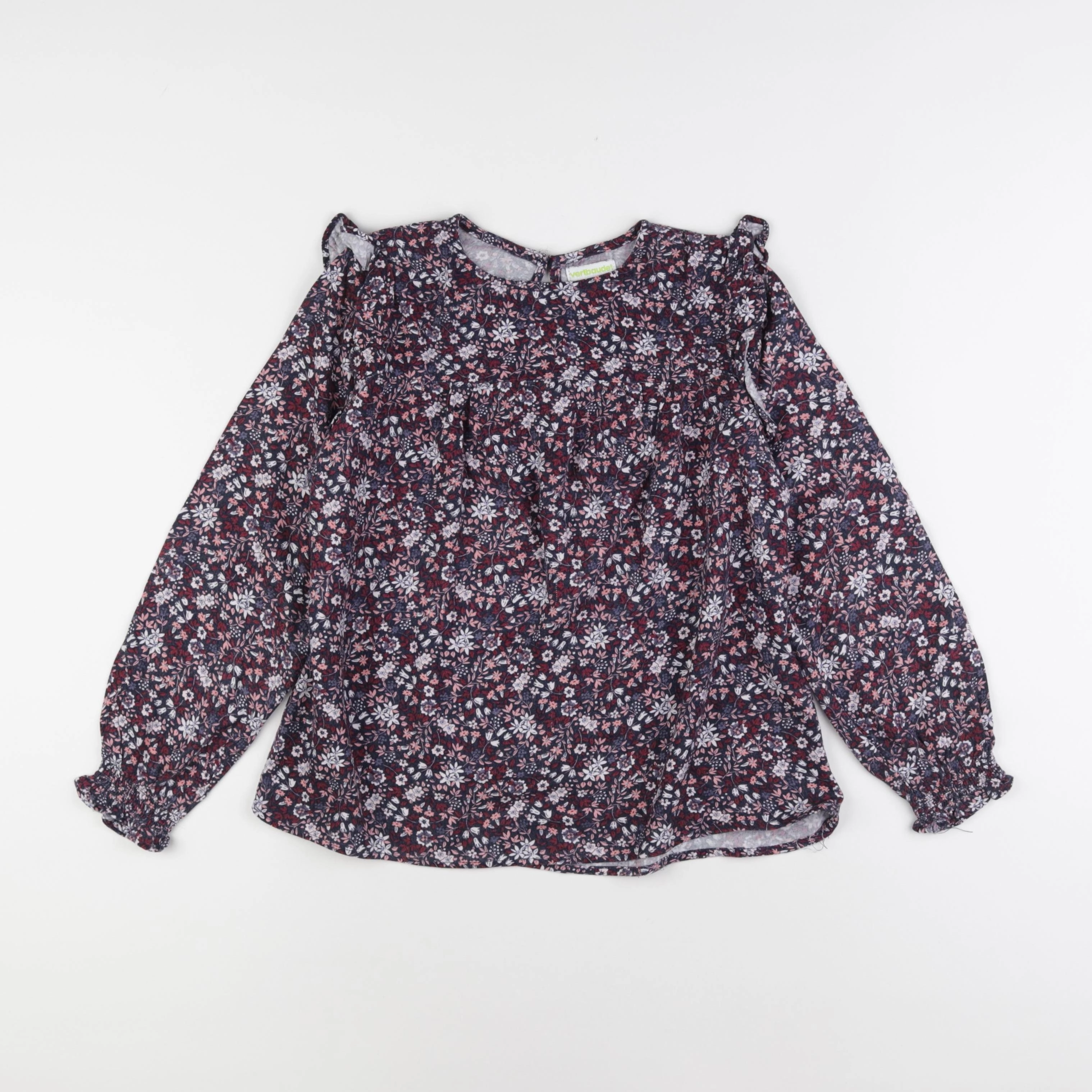 Vertbaudet - blouse multicolore - 9 ans