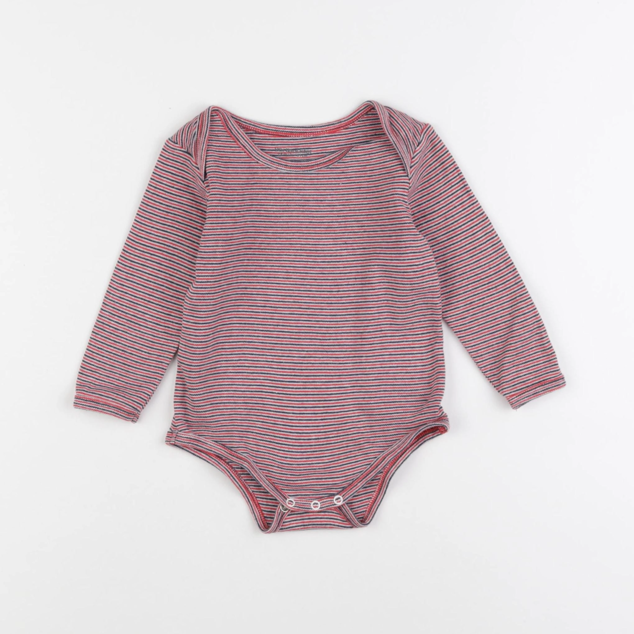 Vertbaudet - body rouge - 18 mois