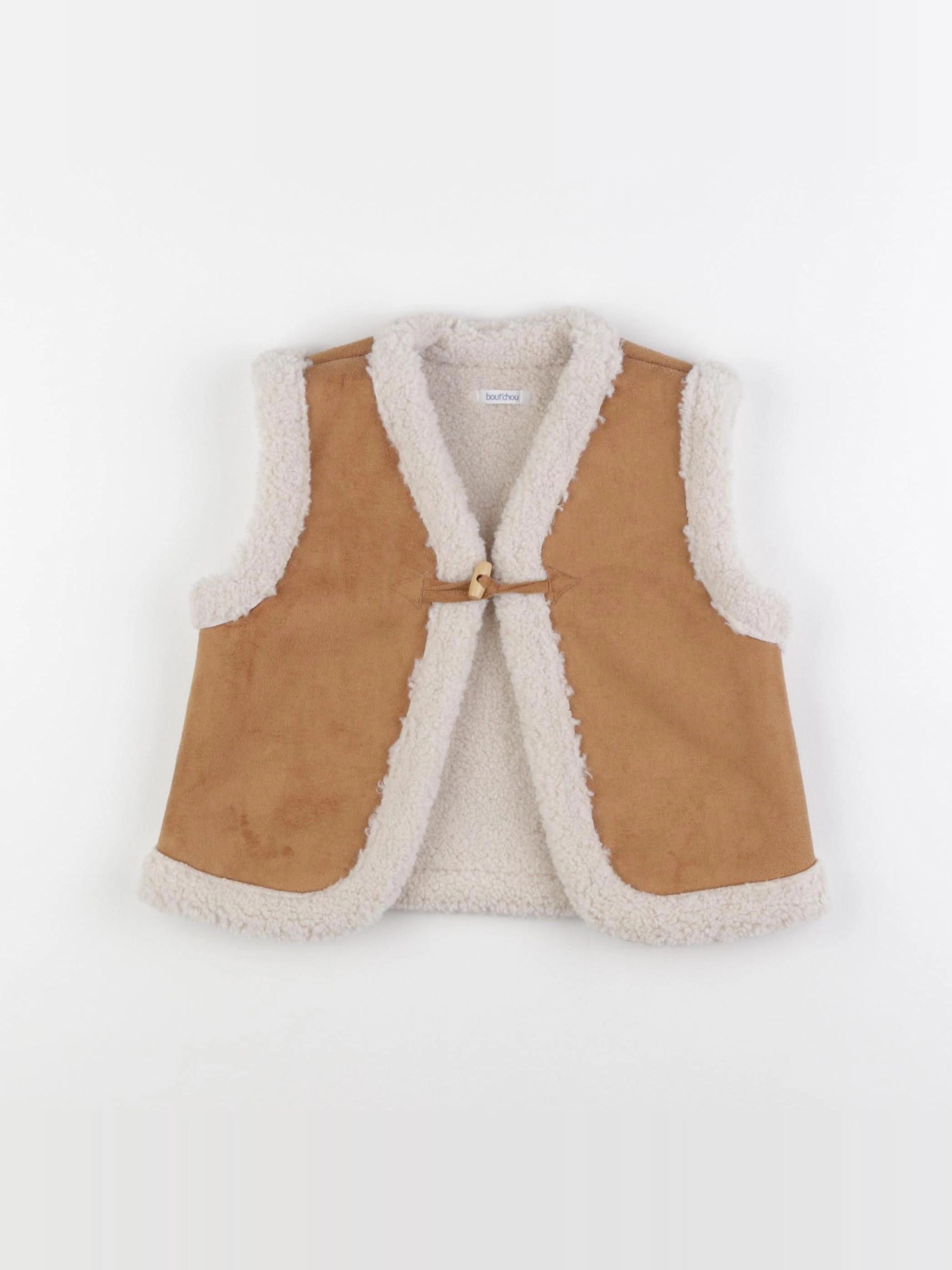 Boutchou - gilet marron - 36 mois