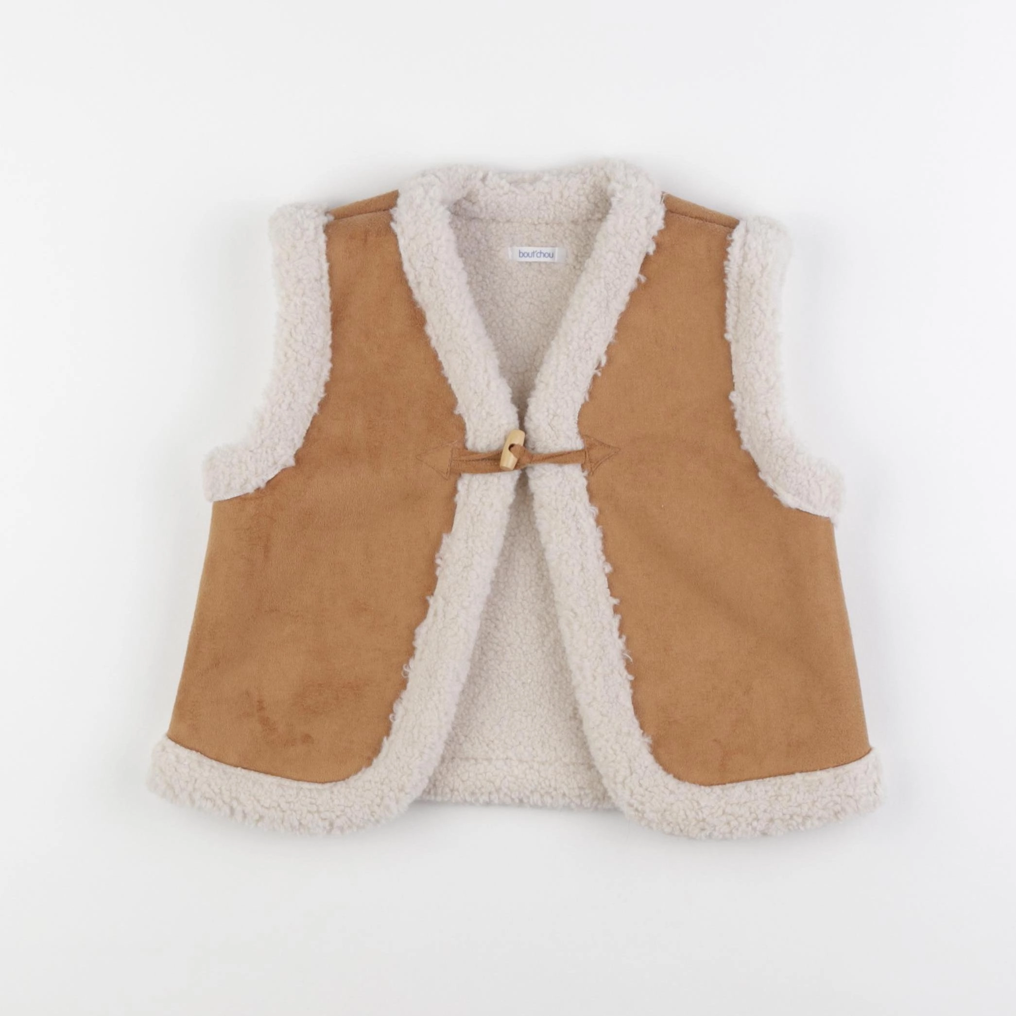 Boutchou - gilet marron - 36 mois