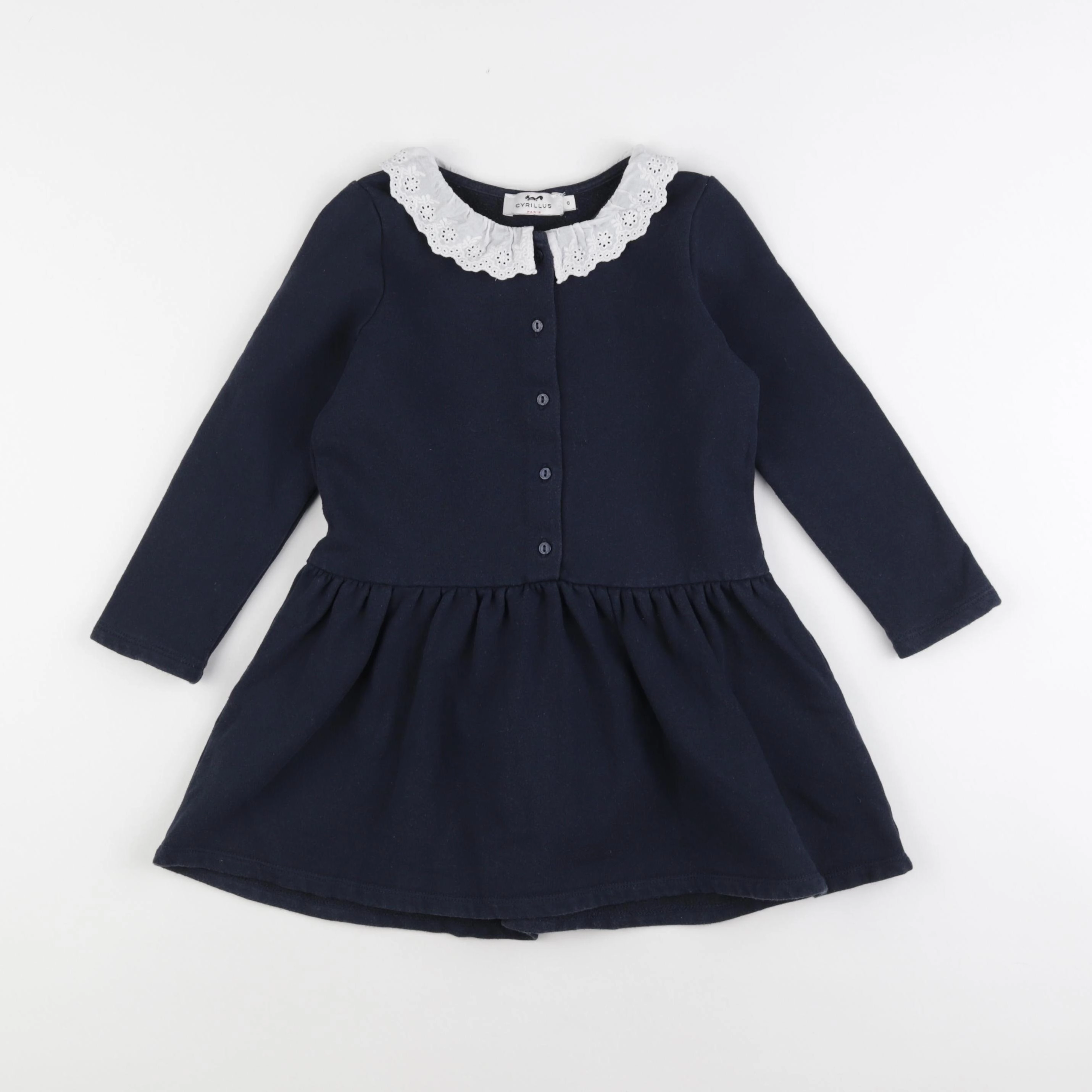 Cyrillus - robe bleu - 6 ans