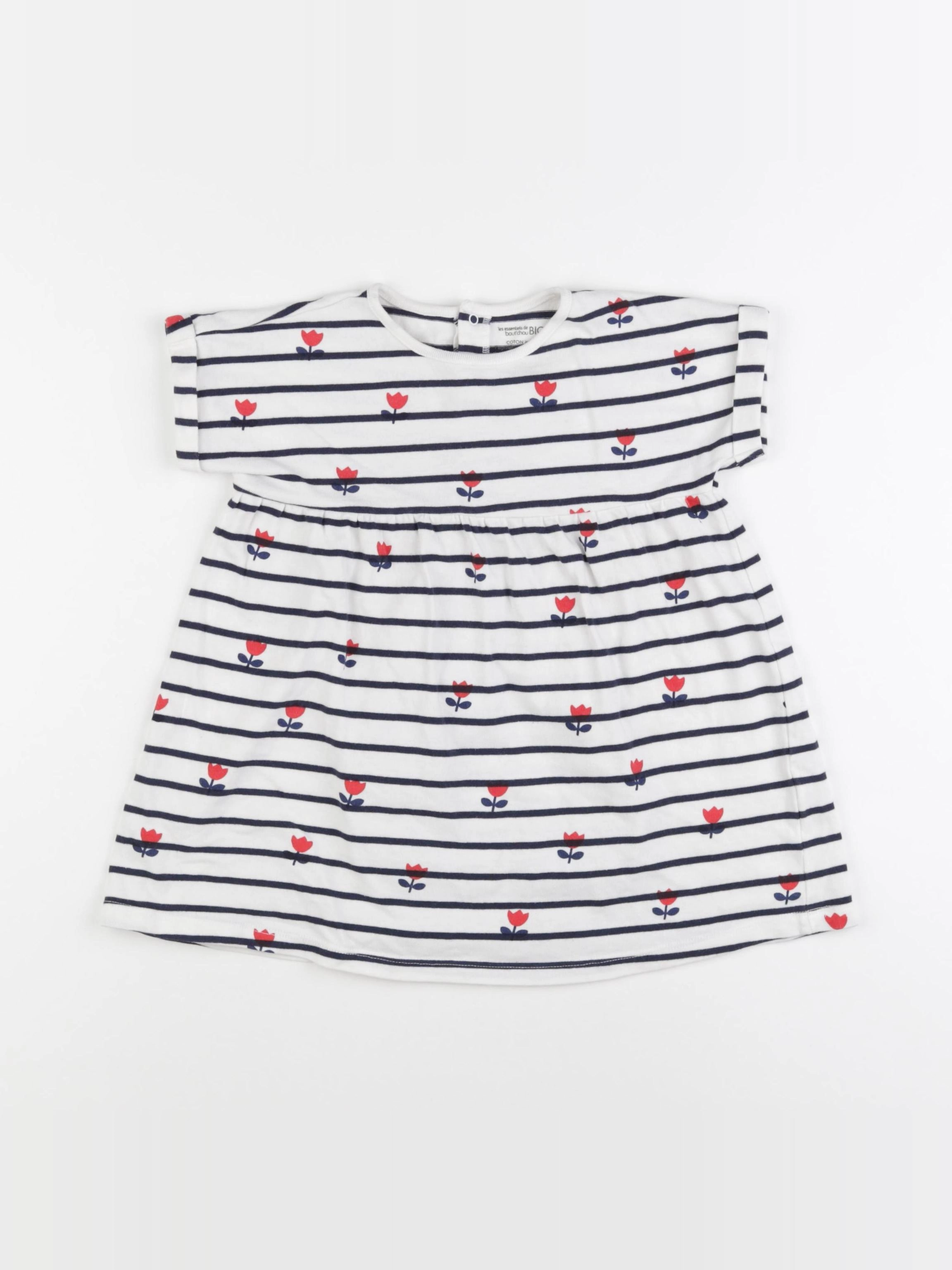 Boutchou - robe blanc - 36 mois