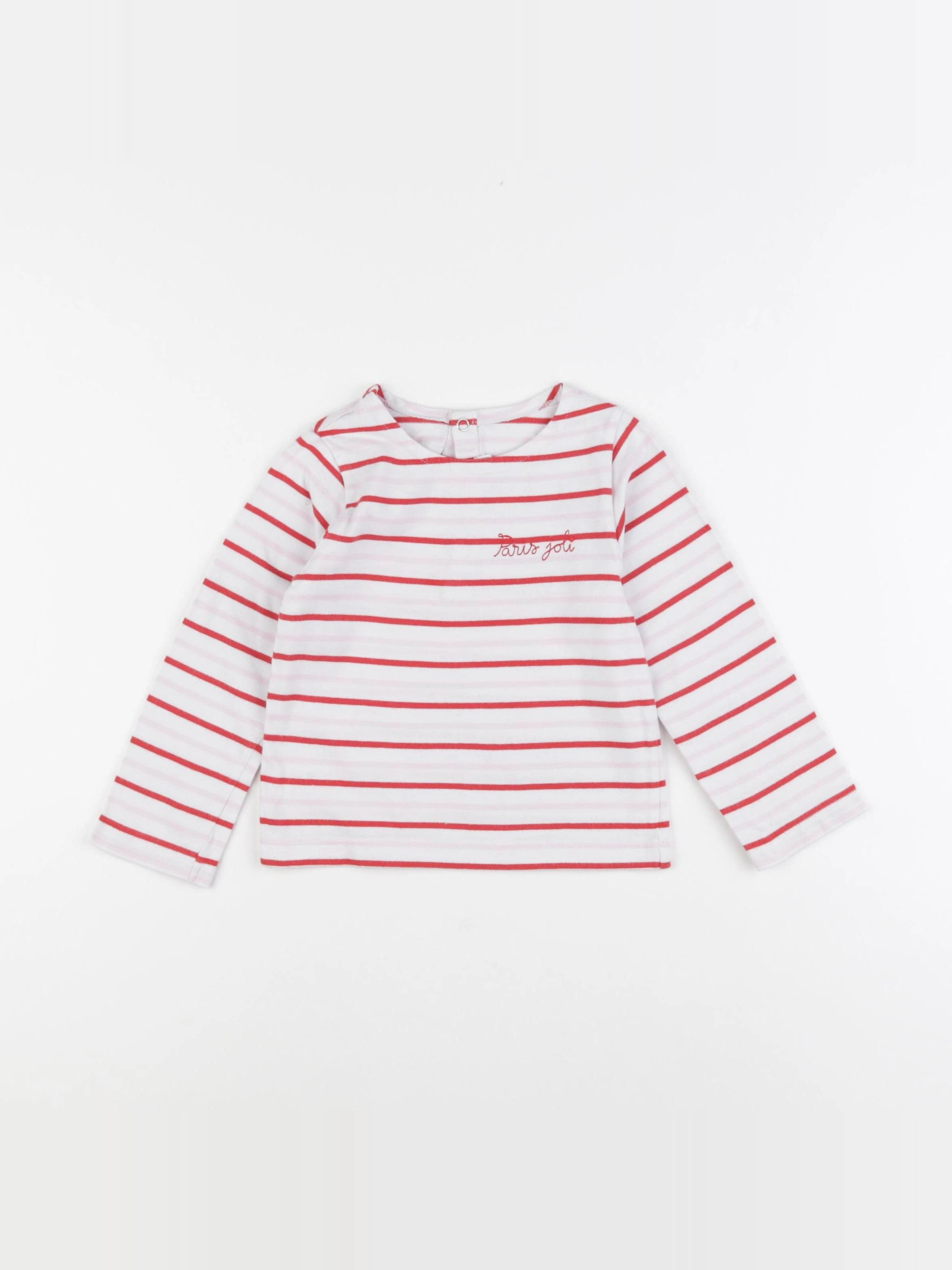 Jacadi - tee-shirt rose - 36 mois