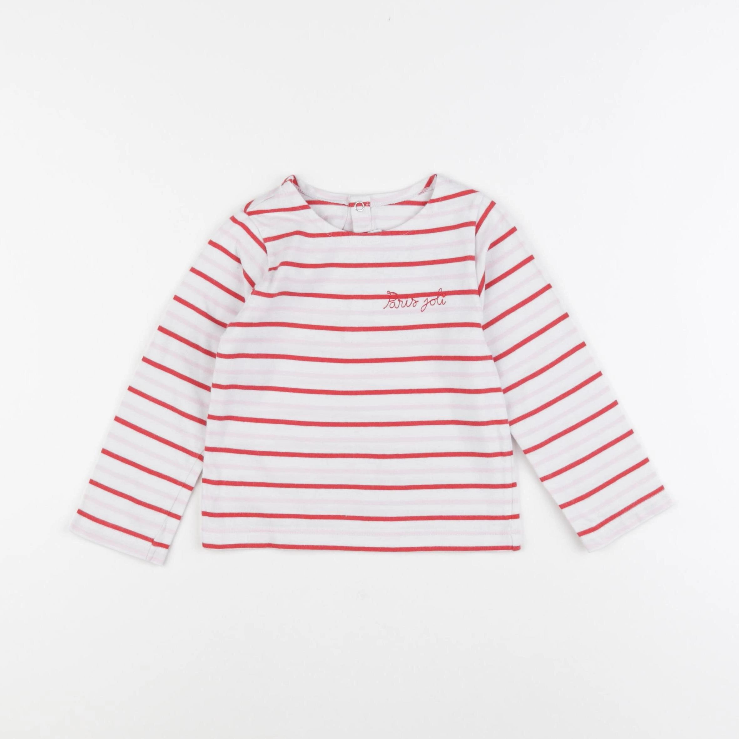 Jacadi - tee-shirt rose - 36 mois