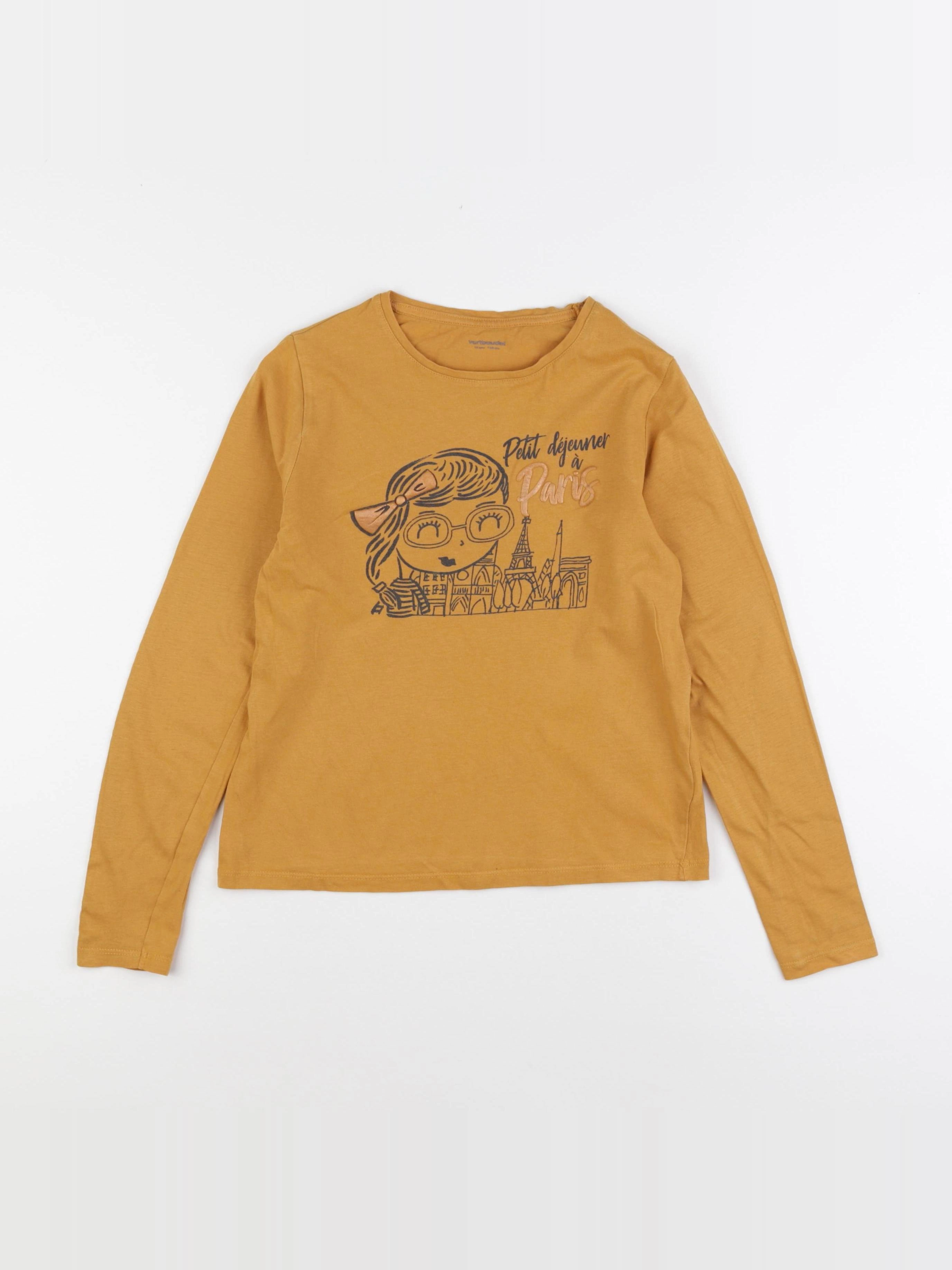 Vertbaudet - tee-shirt orange - 10 ans