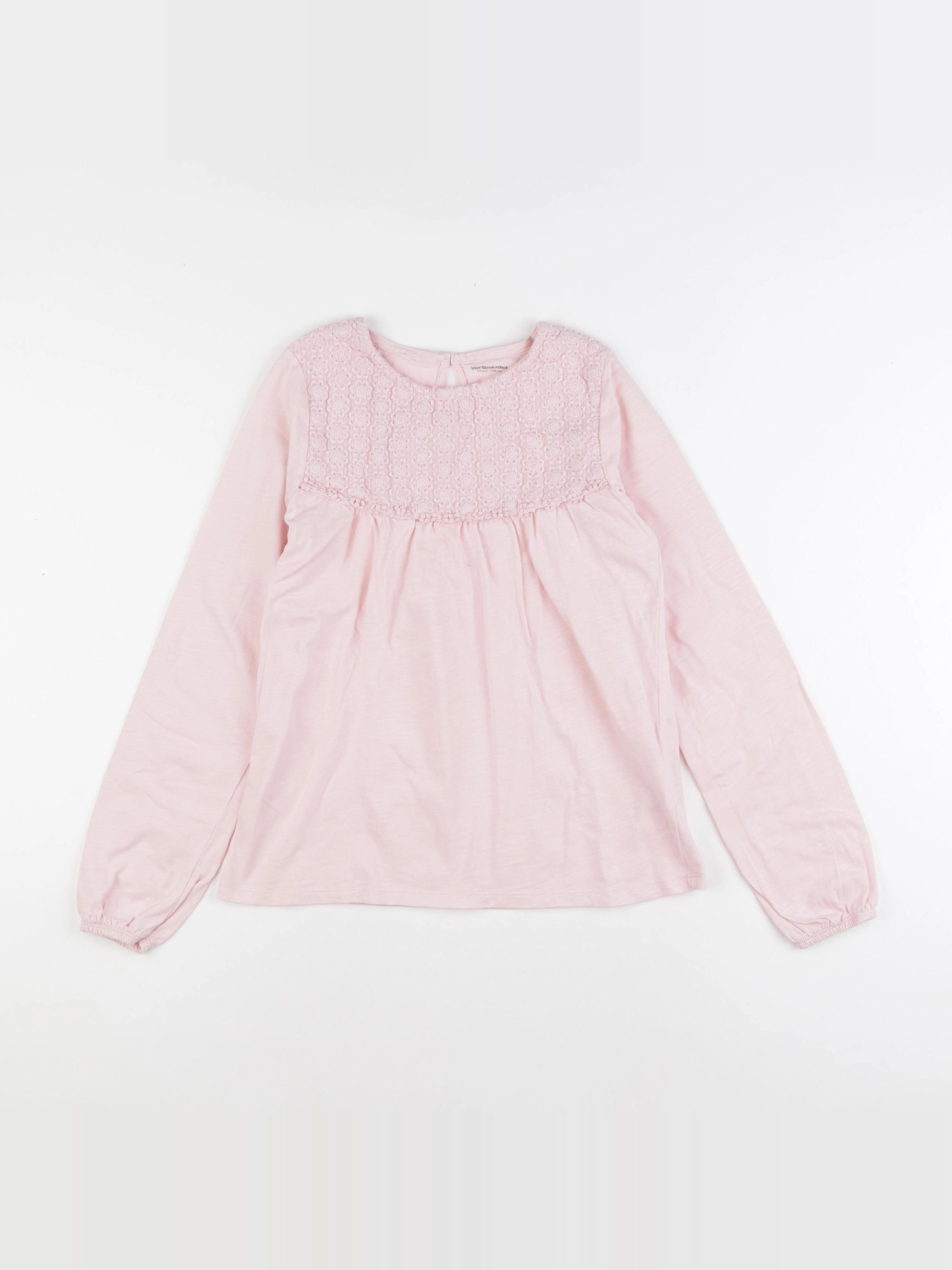 Vertbaudet - tee-shirt rose - 12 ans