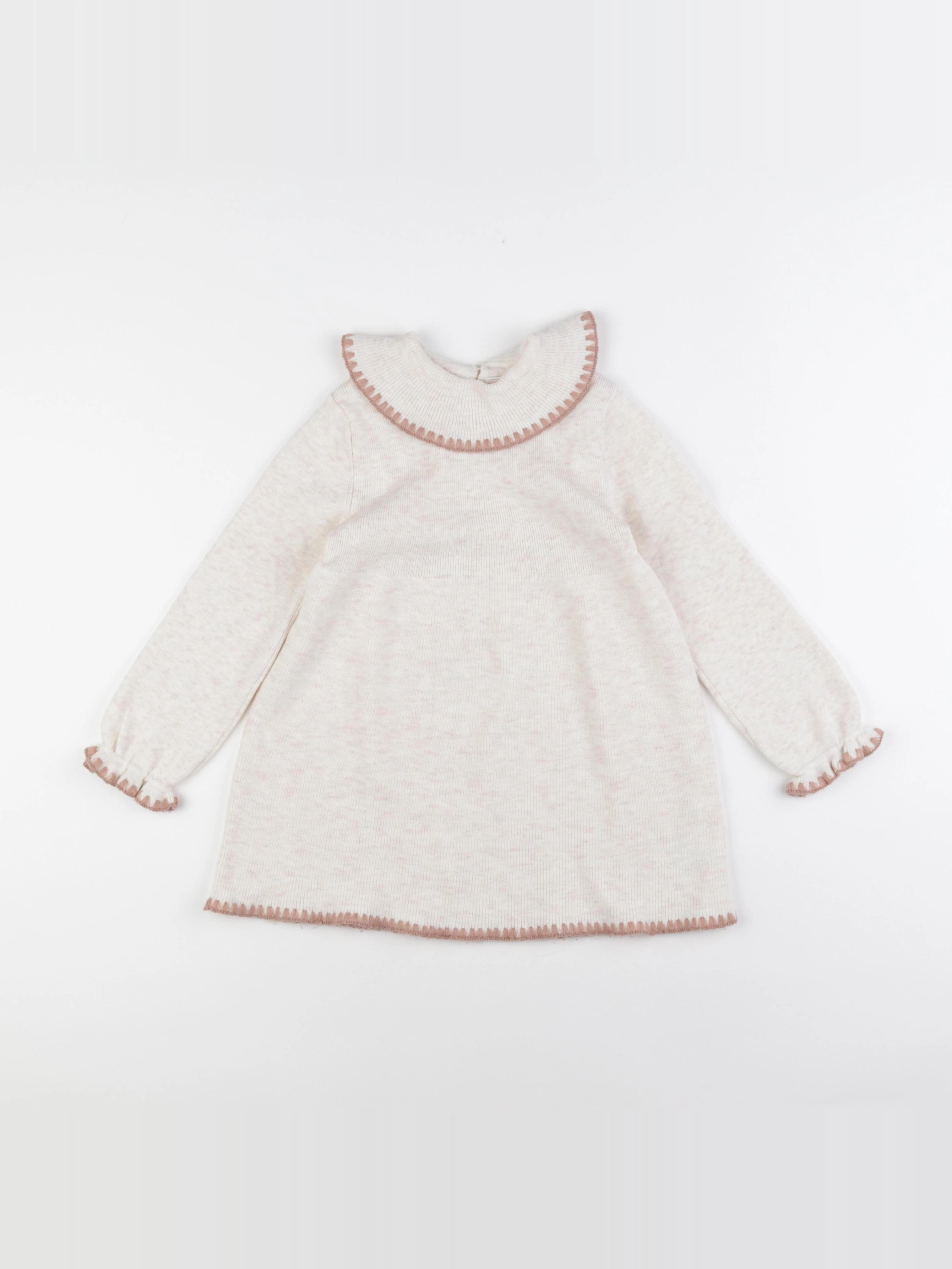 Zara - robe beige - 3/4 ans