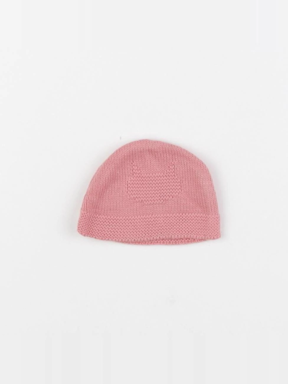 La manufacture de layette - bonnet rose - Prématuré