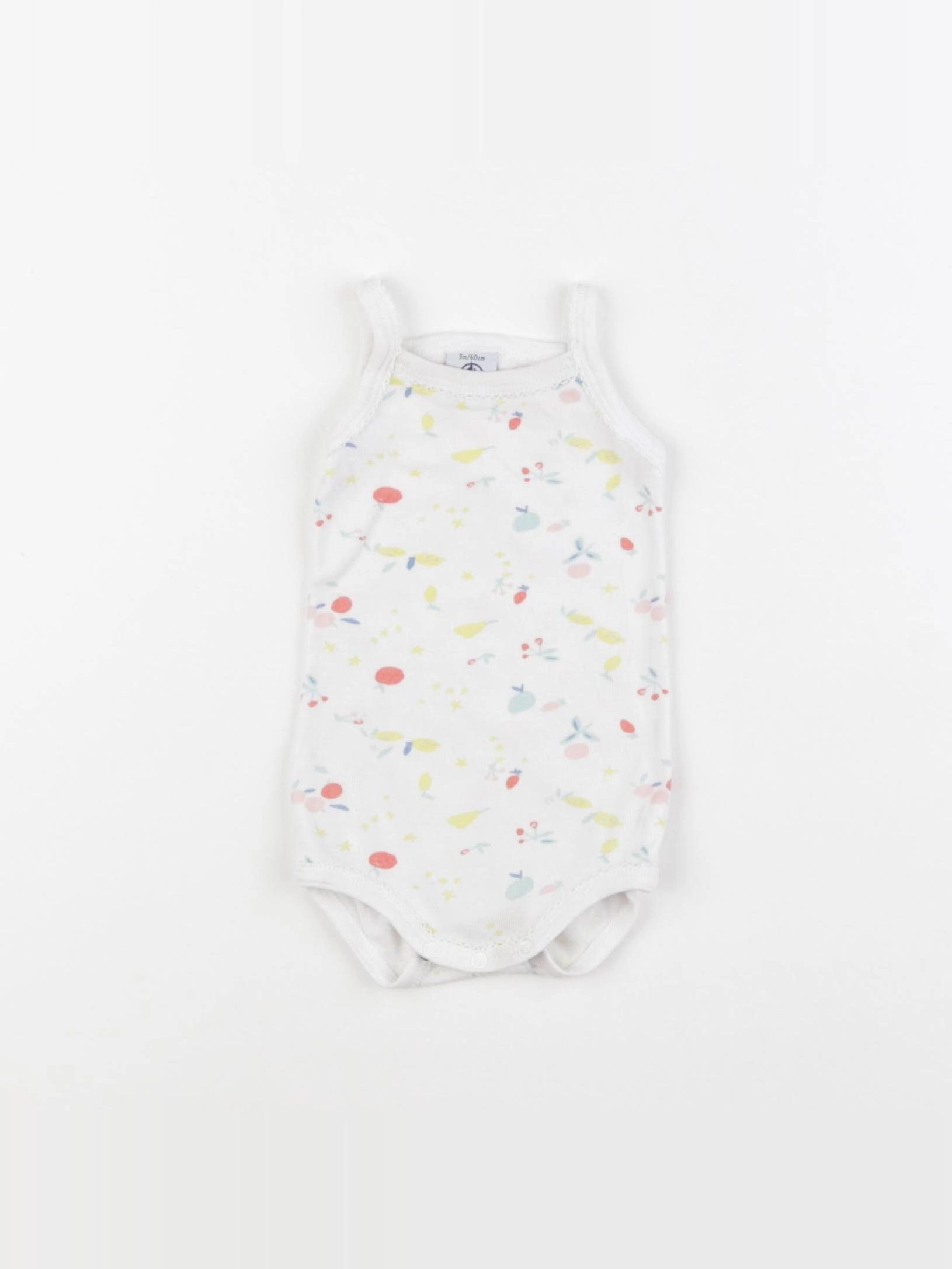 Petit Bateau - body blanc - 3 mois