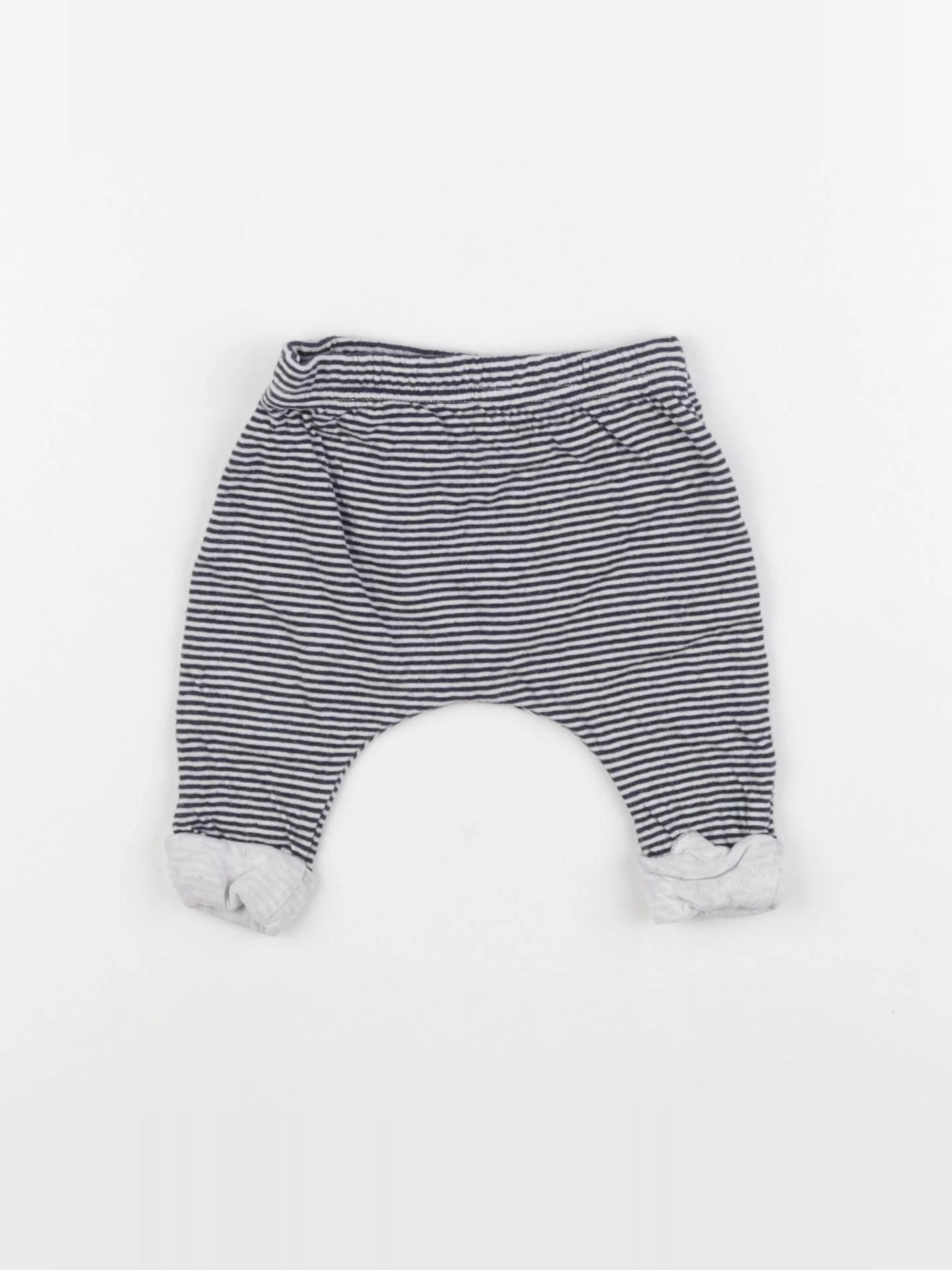 Petit Bateau - sarouel bleu - 1 mois