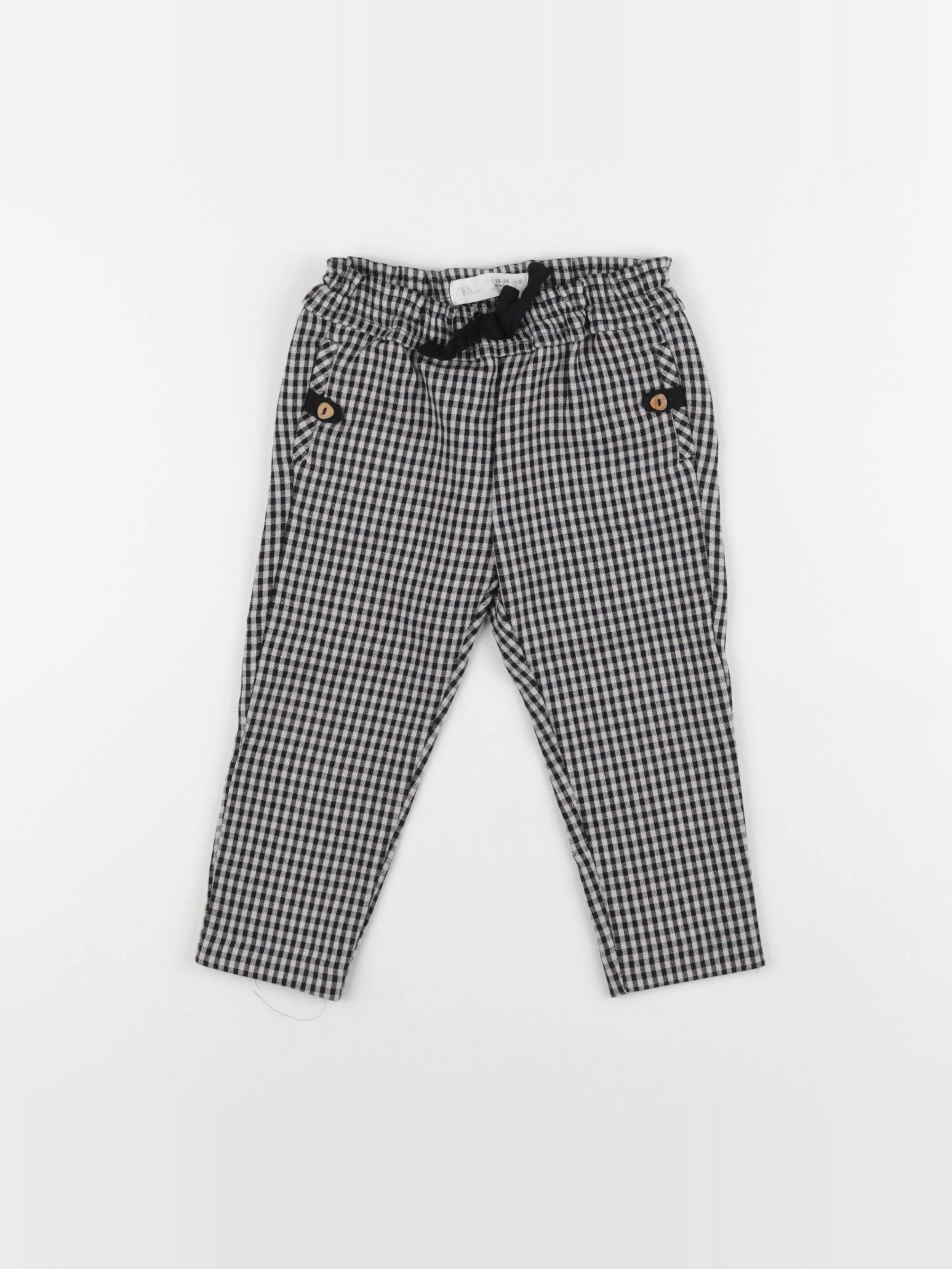 Zara - pantalon noir - 18/24 mois