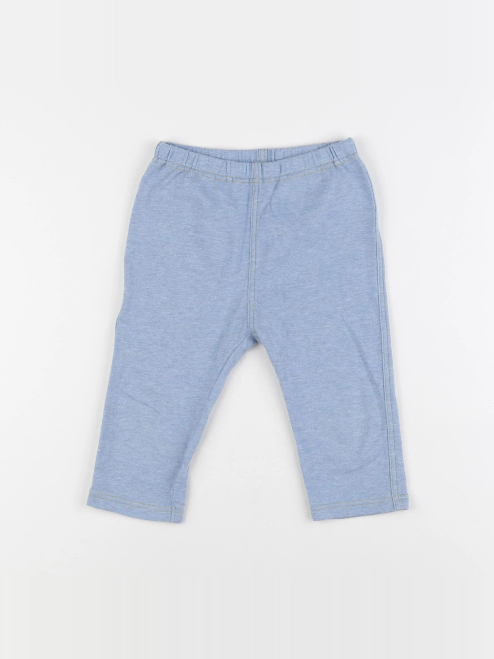 Uniqlo - legging bleu - 3 ans