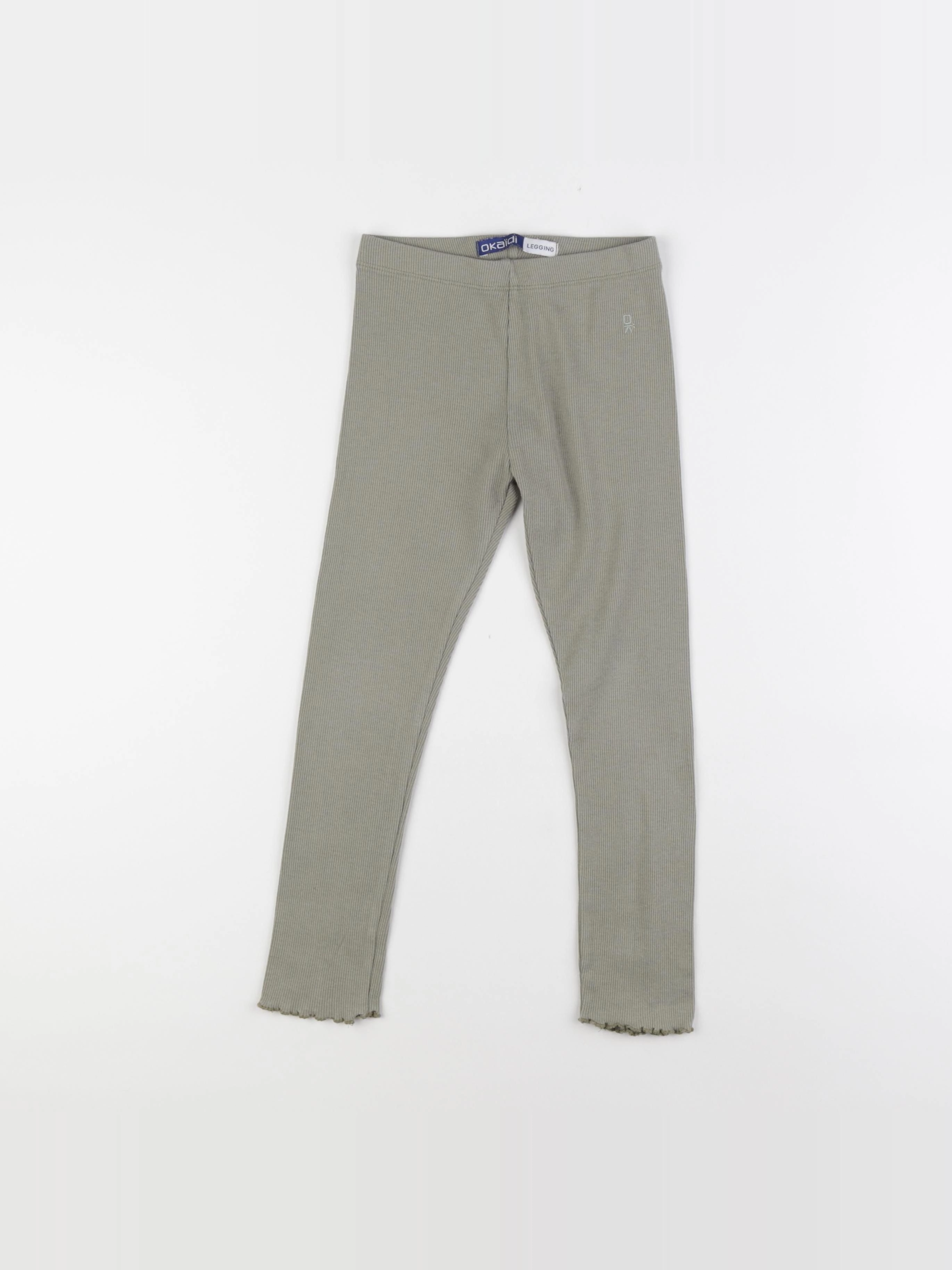 Okaidi - legging vert - 6 ans