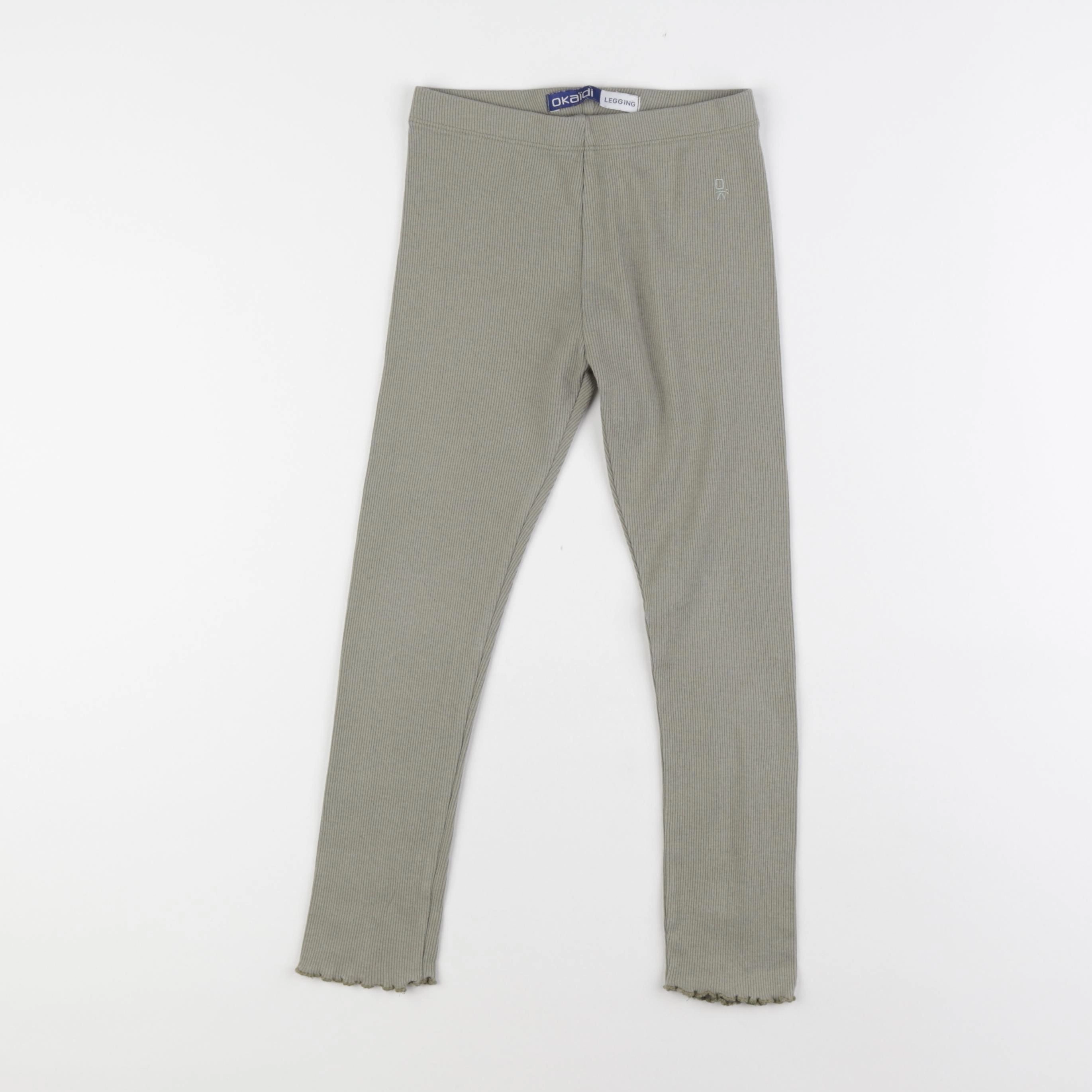 Okaidi - legging vert - 6 ans