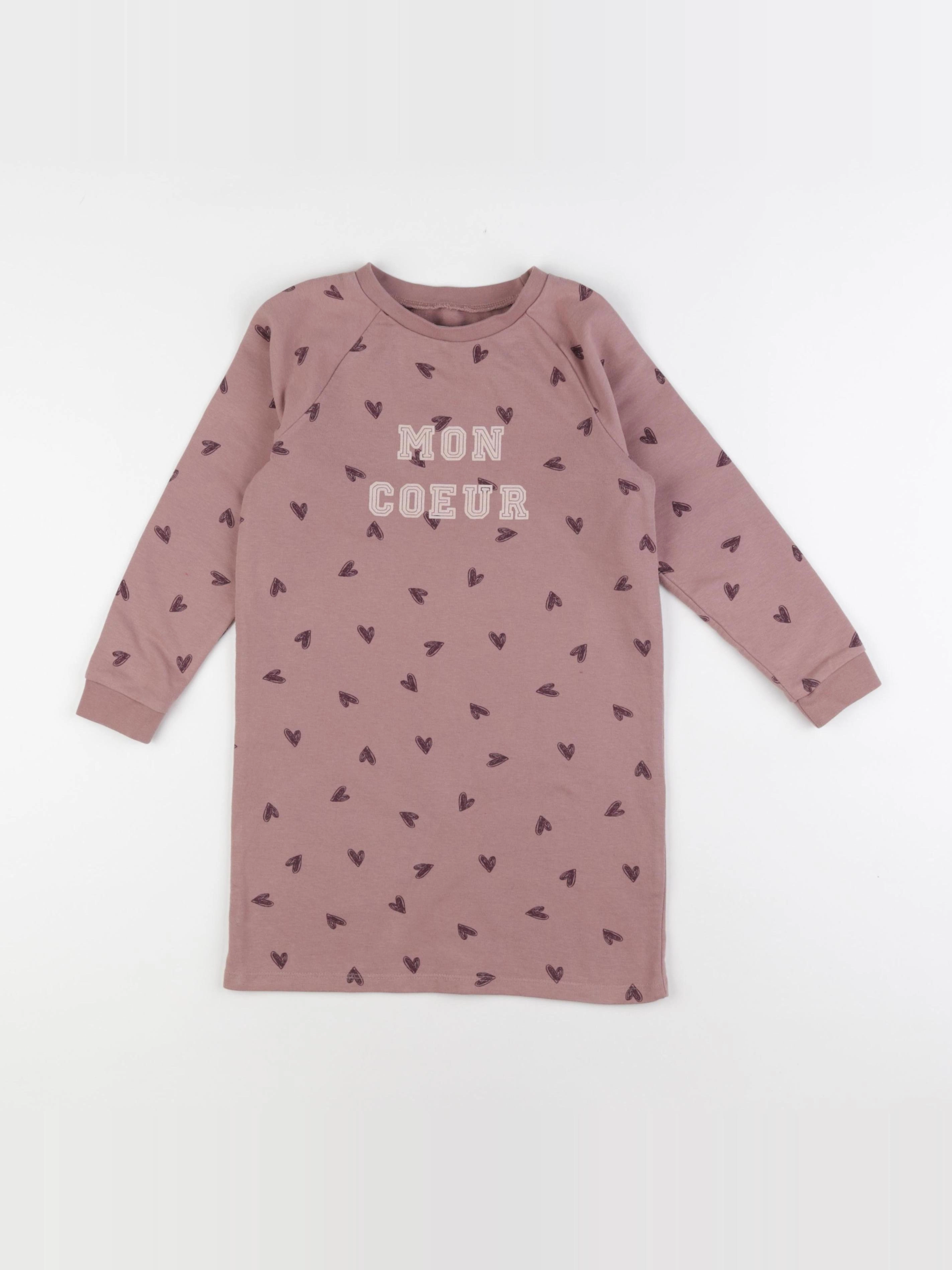 Vertbaudet - robe rose - 6 ans