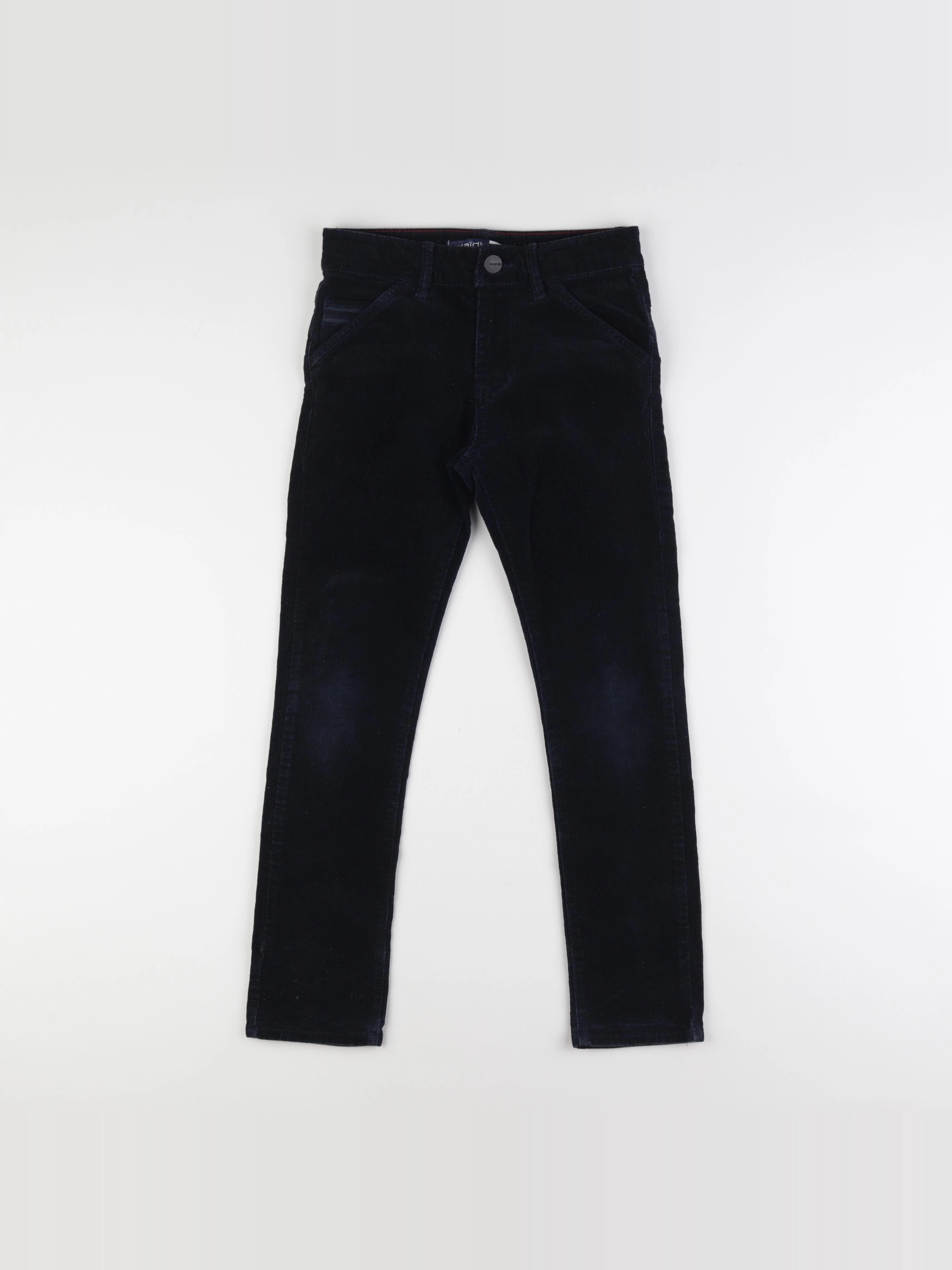 Okaidi - pantalon bleu - 9 ans