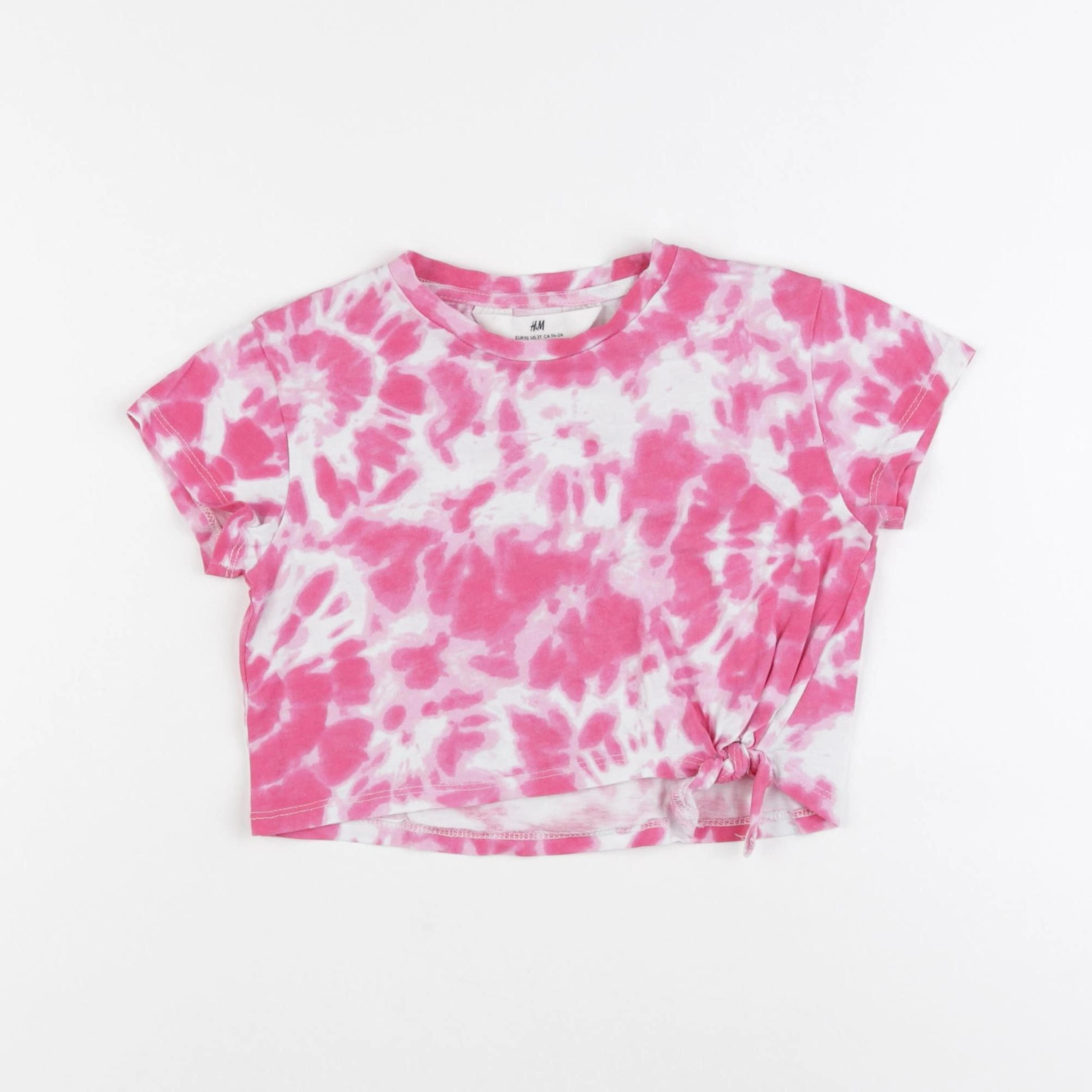 H&M - tee-shirt rose - 18/24 mois