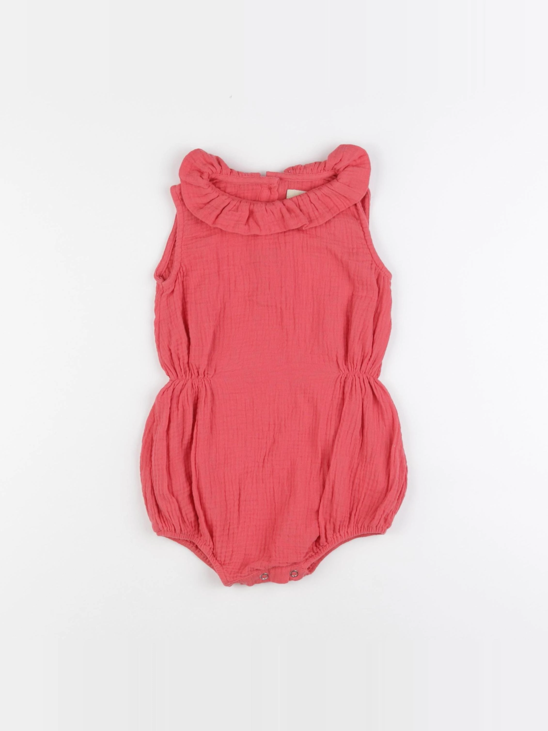 Frangin Frangine - combinaison rouge - 3 ans